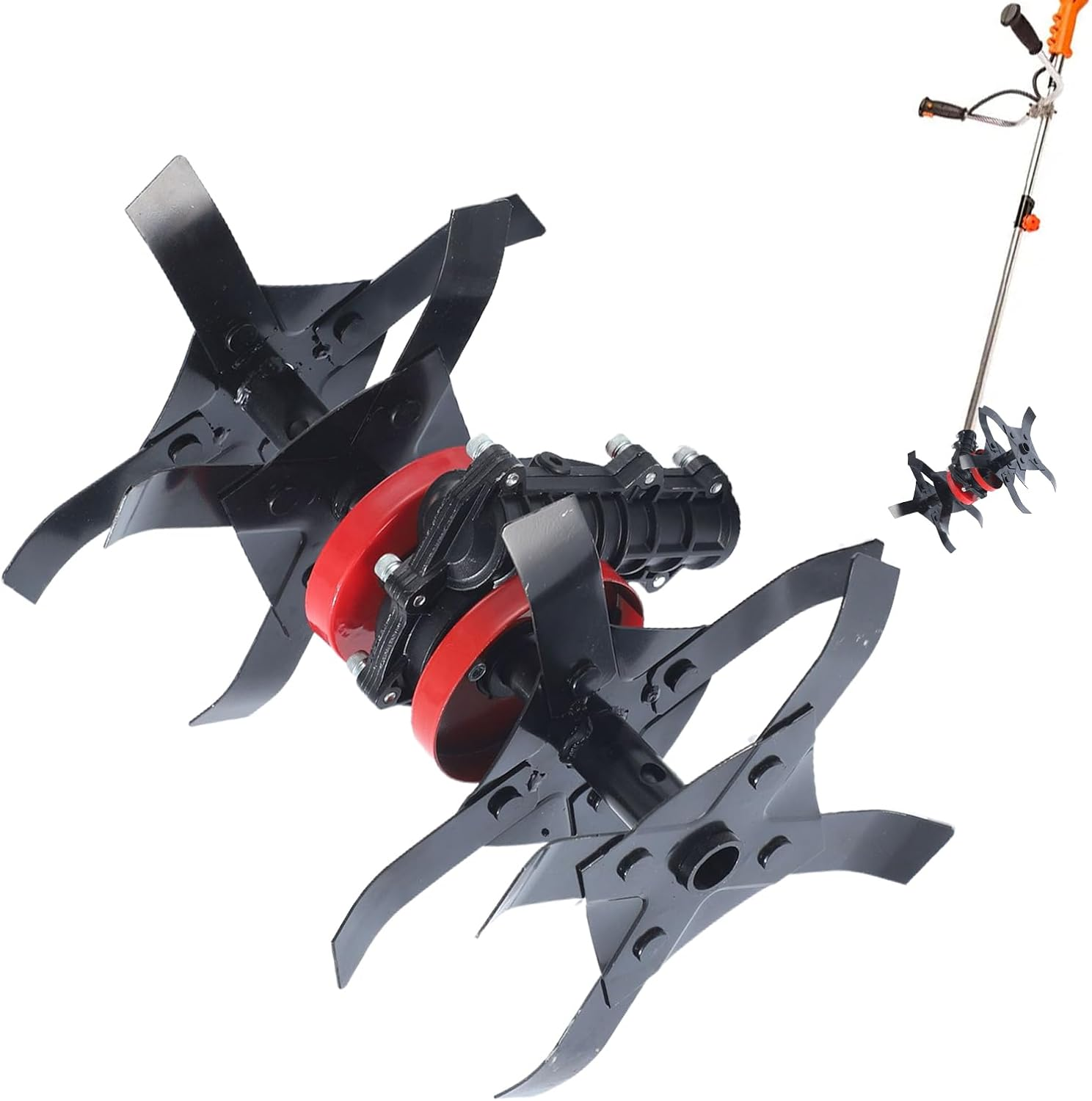 Loosening Soil Machine Wheel - Heavy Duty Tiller Weeding Wheel,Gardening & Lawn Care Tool for Soil Cultivation Farm Tractor Field Garden Home Users Professionals Business Users Beginners