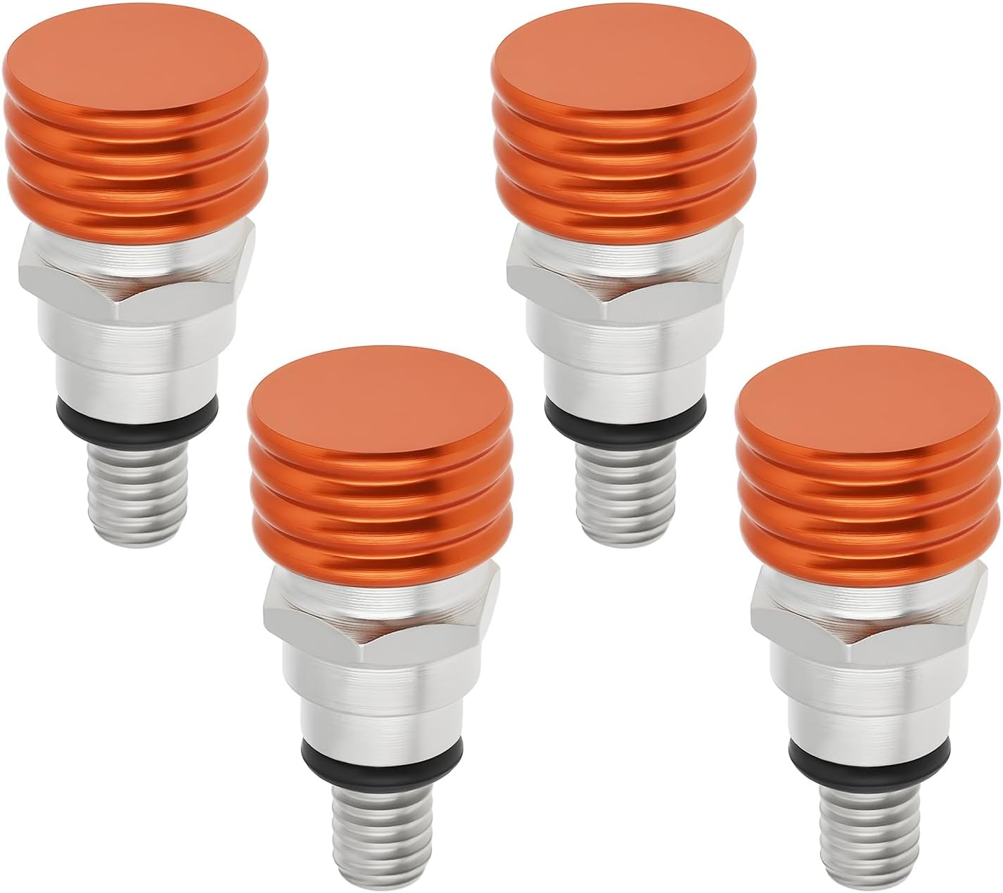 Emsea 4Pcs M4X0.7Mm Fork Air Bleeder Valves Compatible with KTM XC EXC EXCF XCW SX SXF MXC image number 3