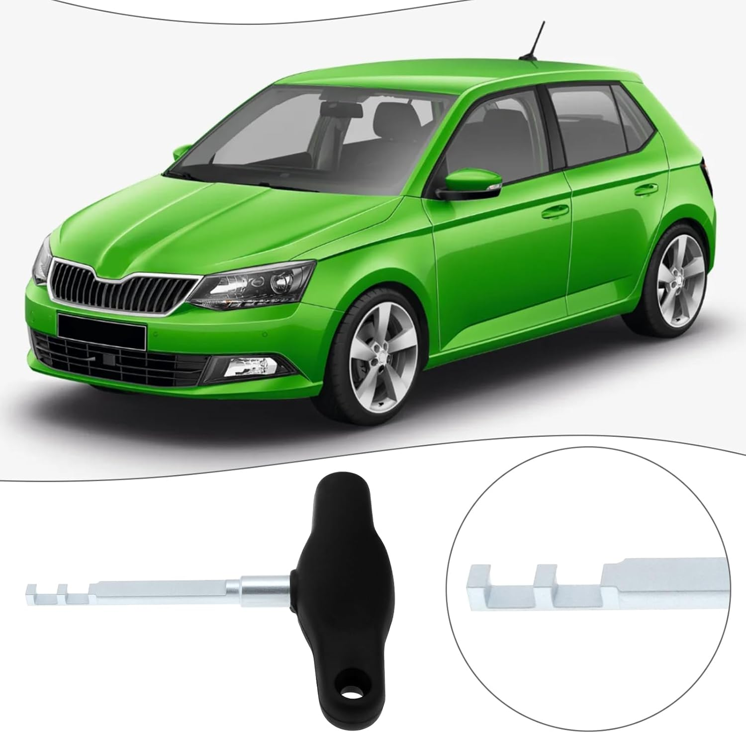 Briny River 2Pcs Car Connector Tool Removal Tool 1825 Compatible with Audi Compatible with VW image number 6