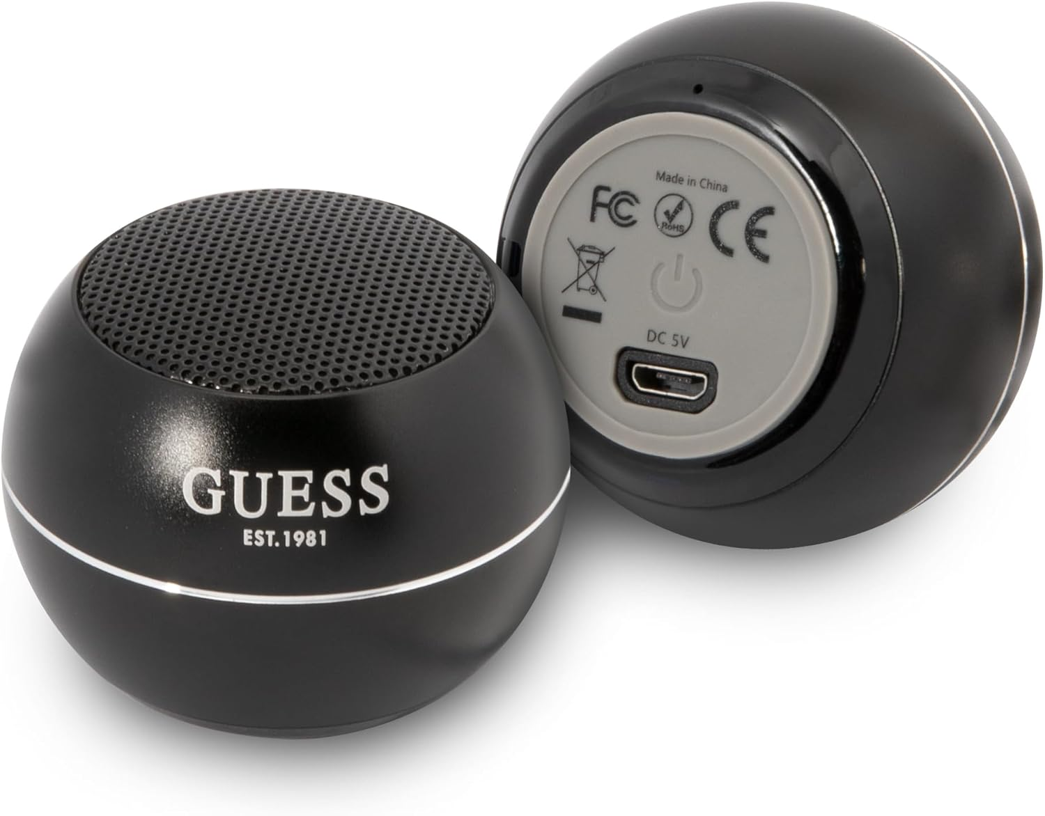 CG MOBILE Guess Mini Bluetooth Speaker from Guess, Enjoy Fashion as a Lifestyle with This Portable Speaker, Original Guess Men and Women