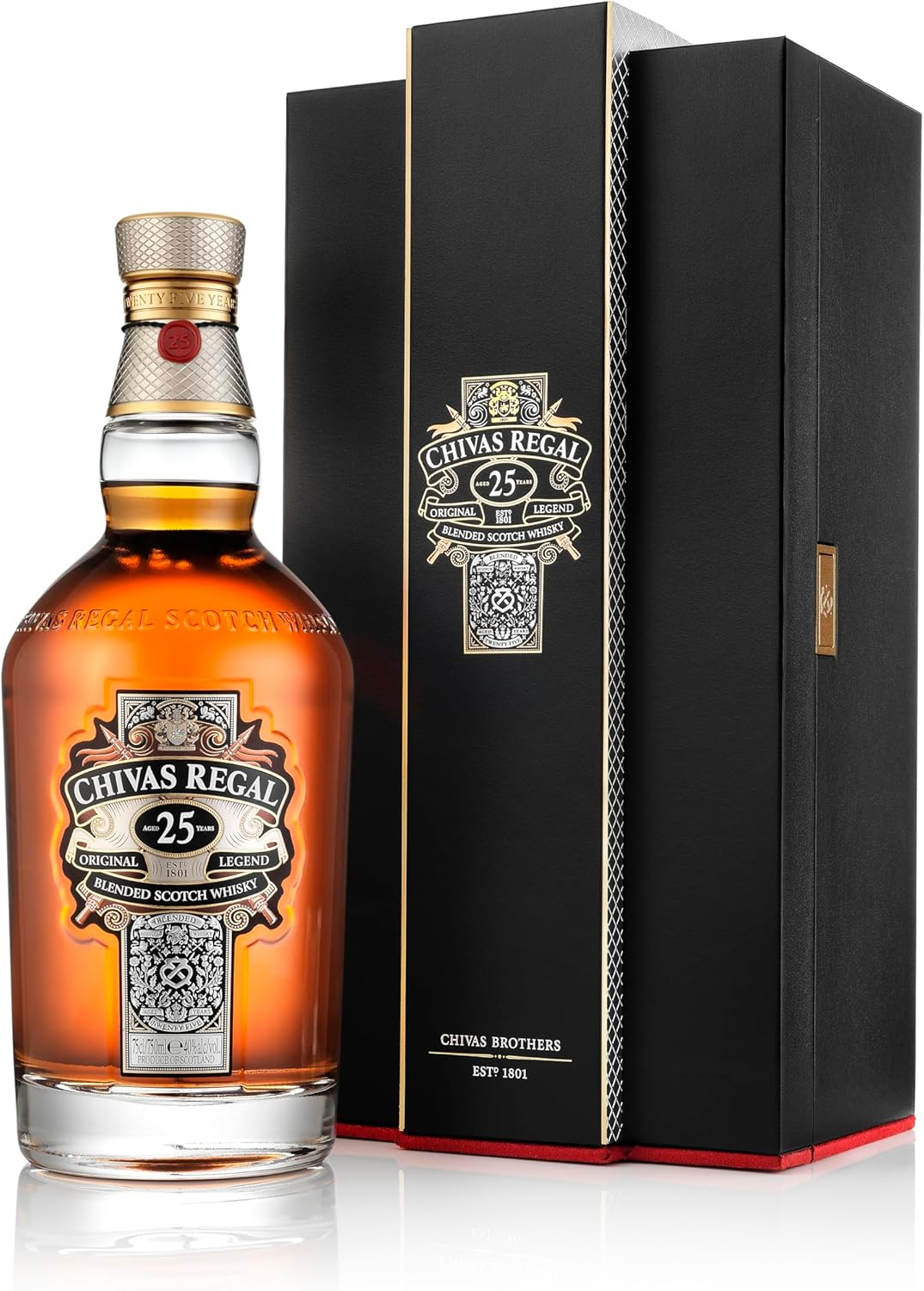 Chivas Regal 25 Year Old Blended Scotch Whisky , 700 Ml image number 4