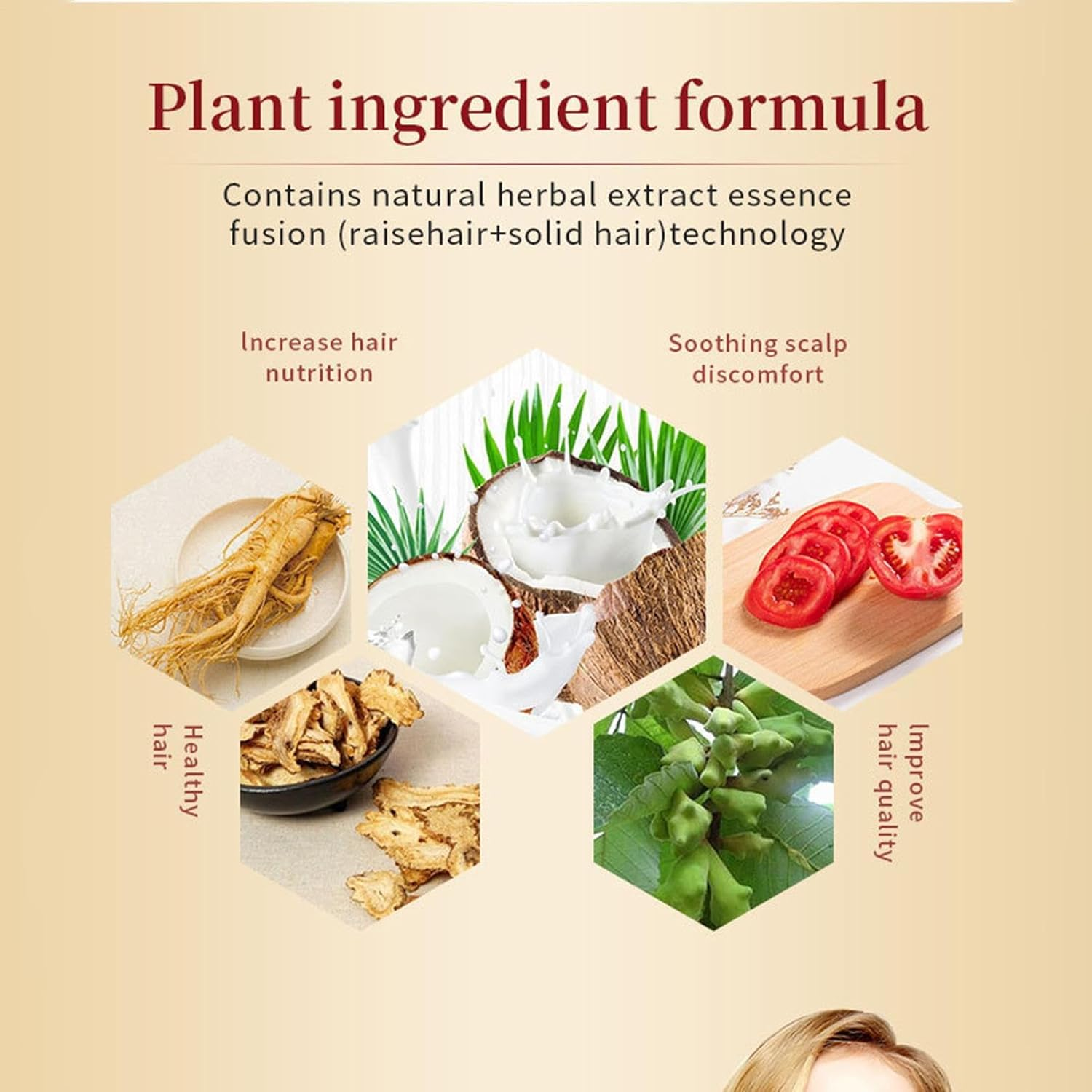 Coconuts Dye Shampoo 500 Ml Instant Black Hair Dye Shampoo, Fast Dyeing, Long Lasting Colour Shampoo, Hair Dye Cream for Men and Women image number 4