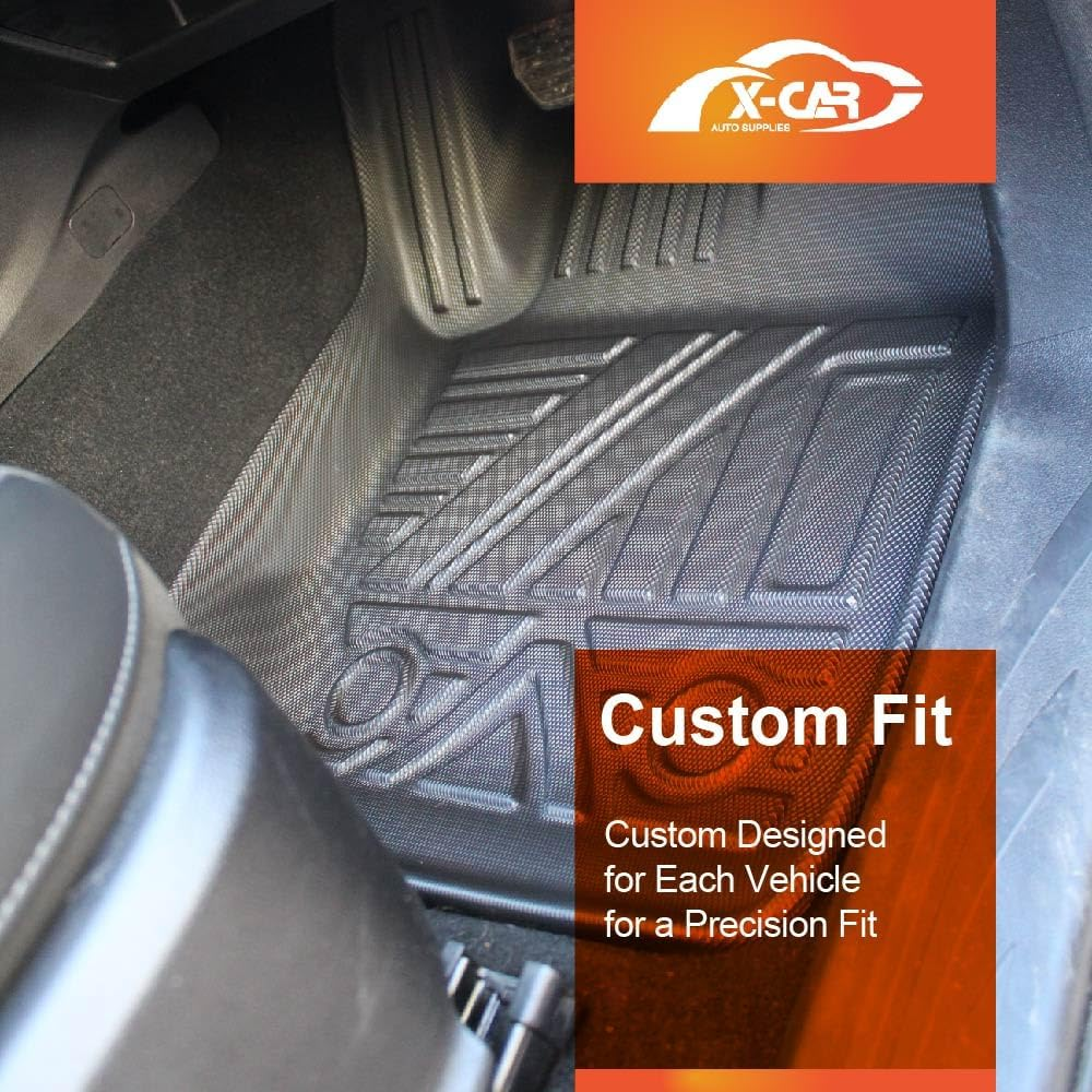 X-CAR Heavy Duty TPE Floor Car Cargo Mat Boot Liner Carpet for GWM UTE Cannon X 2021-2025 image number 3