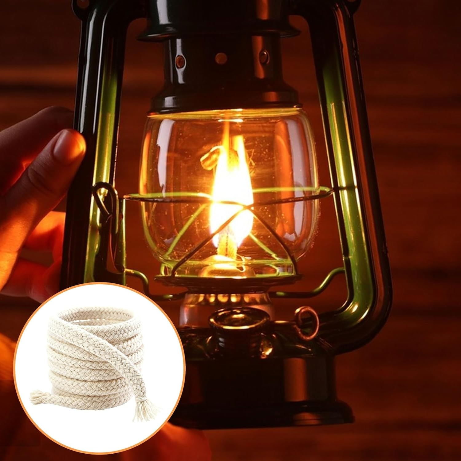 12 Rolls Wick Candle Wicks for Candles, 6 Mm X 1 Metre Replacement Wick for Oil Lamps, Cotton Oil Lamp Wick, Can Be Cut to Size Replacement Wick for Garden Torch, Lamp Wick, Oil Lamp, with Tweezers image number 5