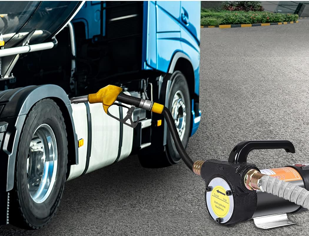 Traderight Diesel Transfer Pump Electric Kerosene Fuel Extractor Bowser 42L/Min image number 2