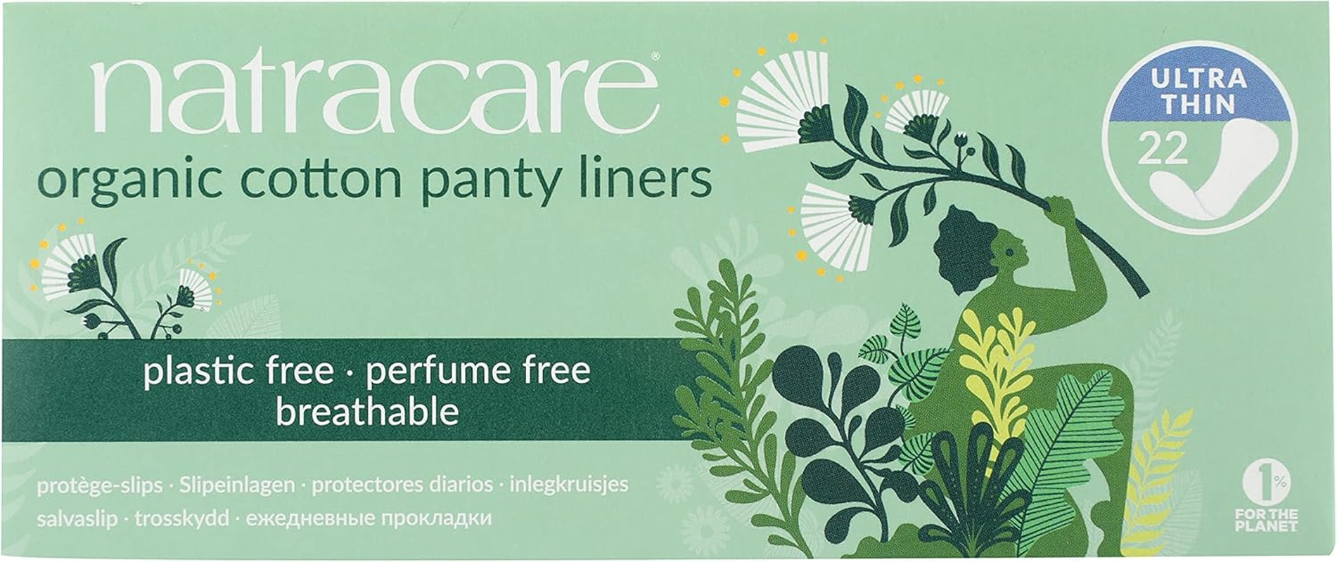Natracare Ultra Thin Organic Cotton Panty Liner, 22 Liners image number 4