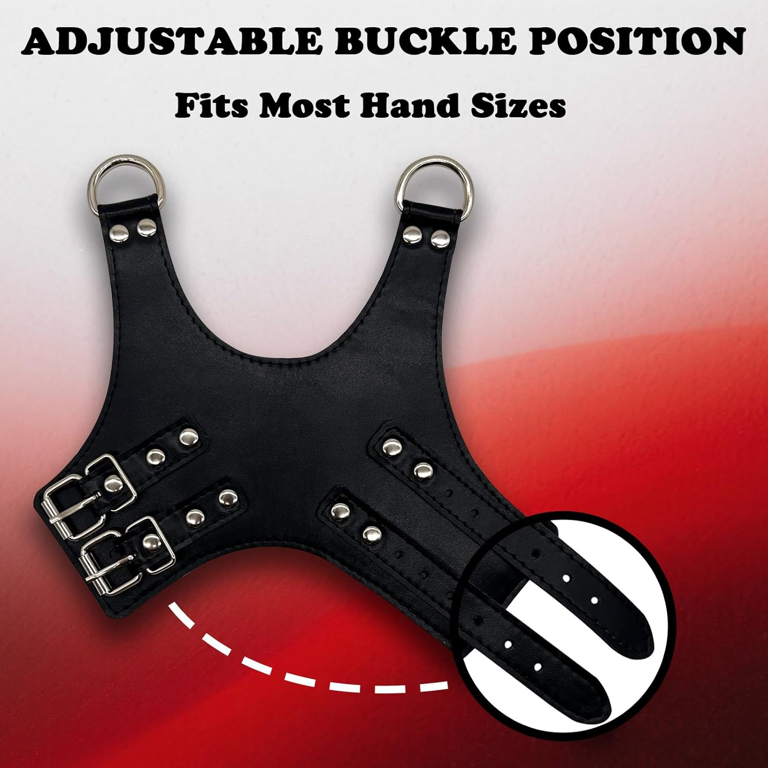 BDSM Bondage Set with SM Handcuffs Leather Standing Suspension Cuffs for Couples Erotic Sex Games Extreme Pleasure image number 2