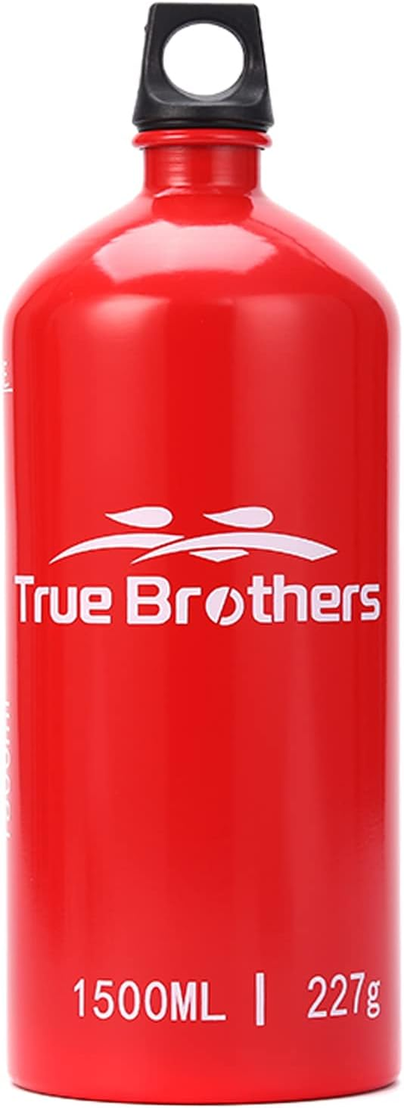 1.5L Aluminum Oil Fuel Bottle Alcohol Liquid Gas Oil Container for Camping Hiking Backpacking image number 2