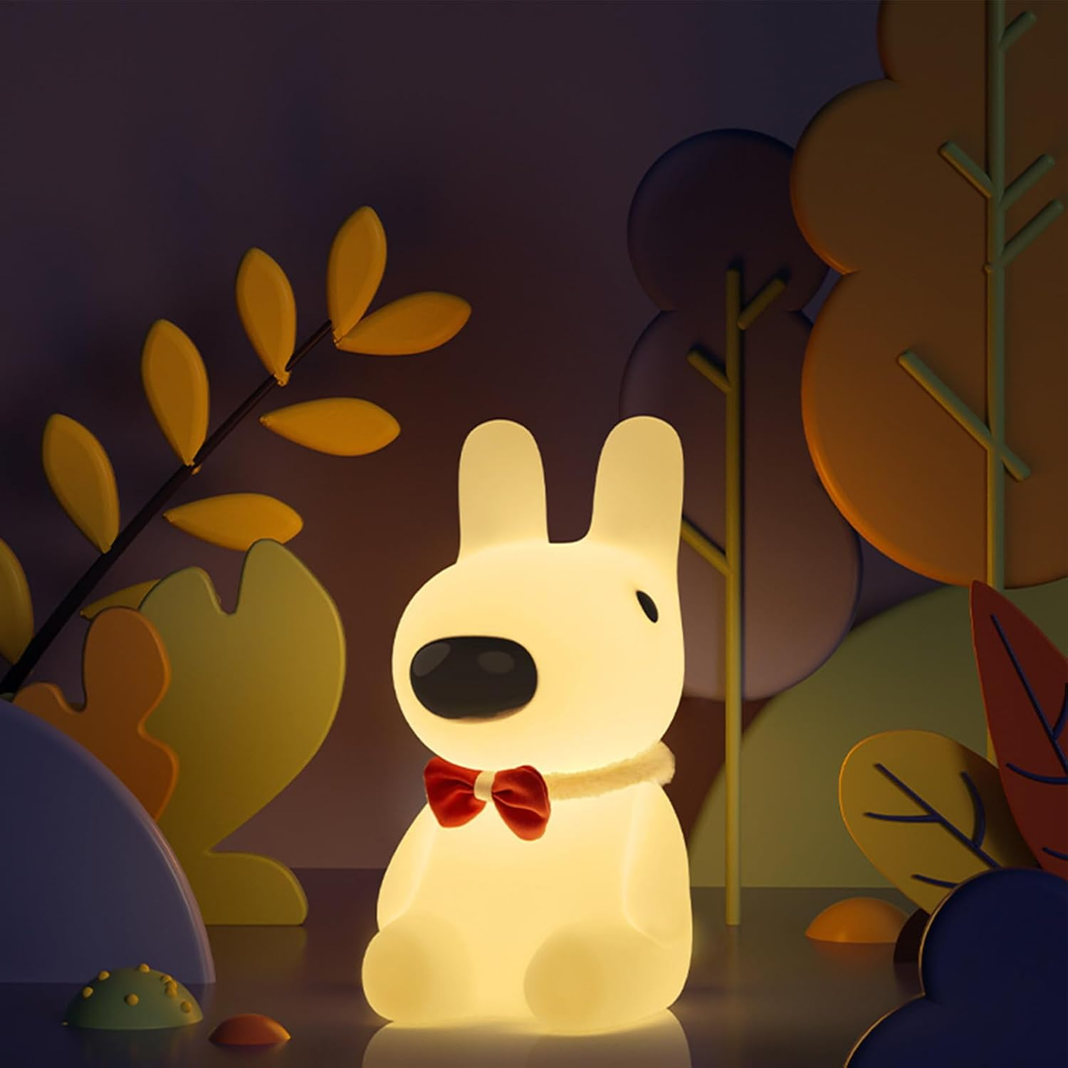 Generico Cute Night Light - Ribbon Night Lamp for Children Room - Dimmable Lamp Nordist Women Teenagers Men Adults in Dorms for Office Office Outdoor Activities Children Camps image number 5