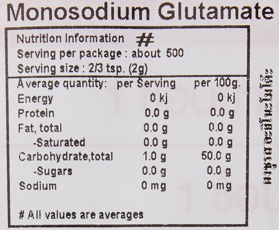 Ajinomoto Thailand Monosodium Glutamate Flavor Enhancer 1 Kg
