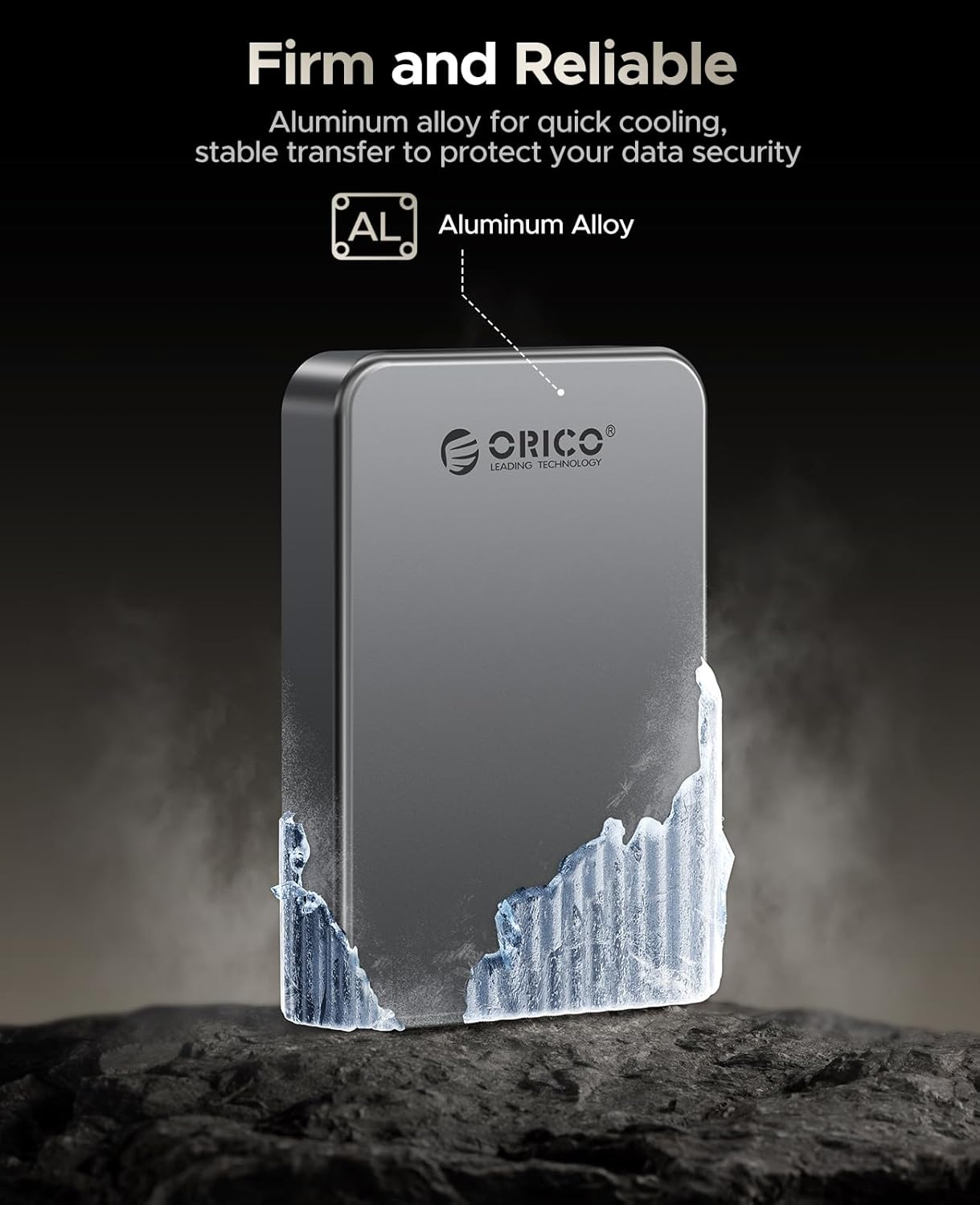 ORICO 1TB Magnetic Portable SSD, Metal Body, 4K 120 Fps Prores HDR Record and Store, up to 460Mb/S, USB C&A 2 in 1 Cable, External SSD Compatible with Iphone 16 Pro Max, Tablet, Computer - K5PLUS image number 3