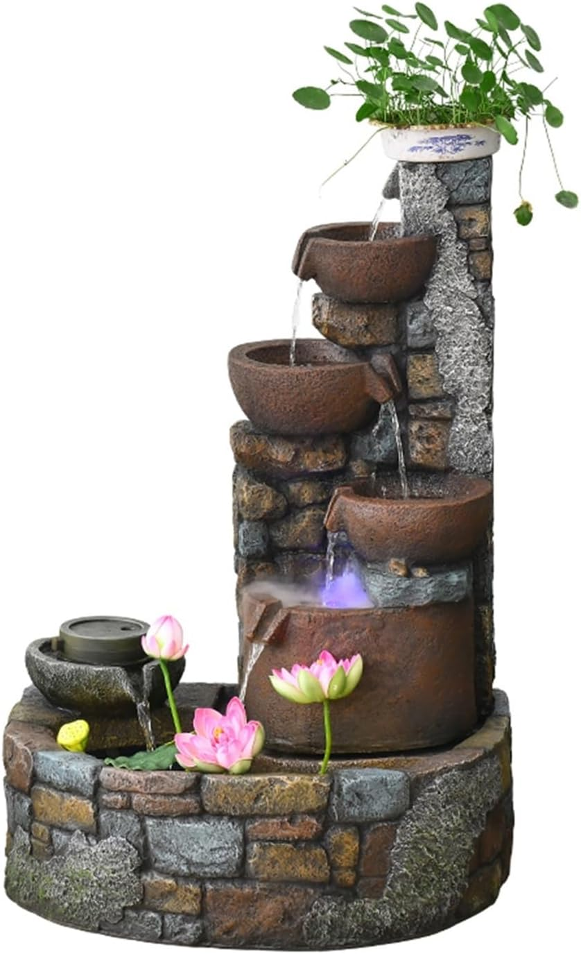 Outdoor Fountain Living Room Water Fountain, Outdoor Decoration, Landing Courtyard Balcony image number 5