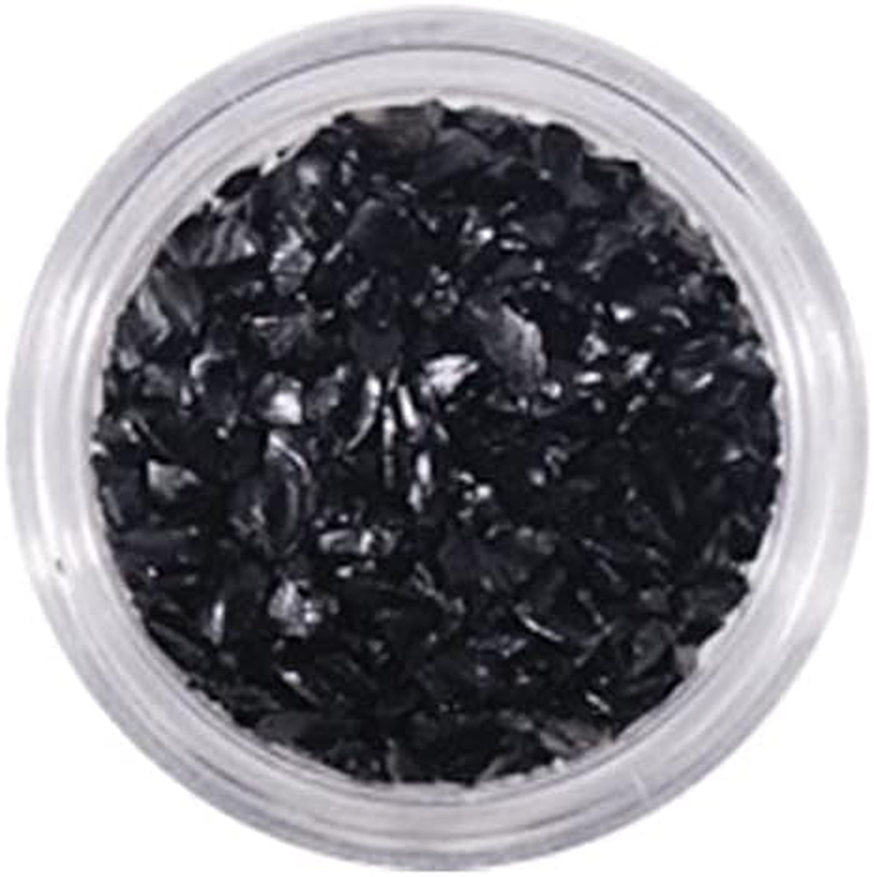 Nail Art Crushed Glass Stones Glitter Excellent Gloss Crystal Fragment DIY Rhinestone Fillers Jewelry Making Wedding Dress, Gold