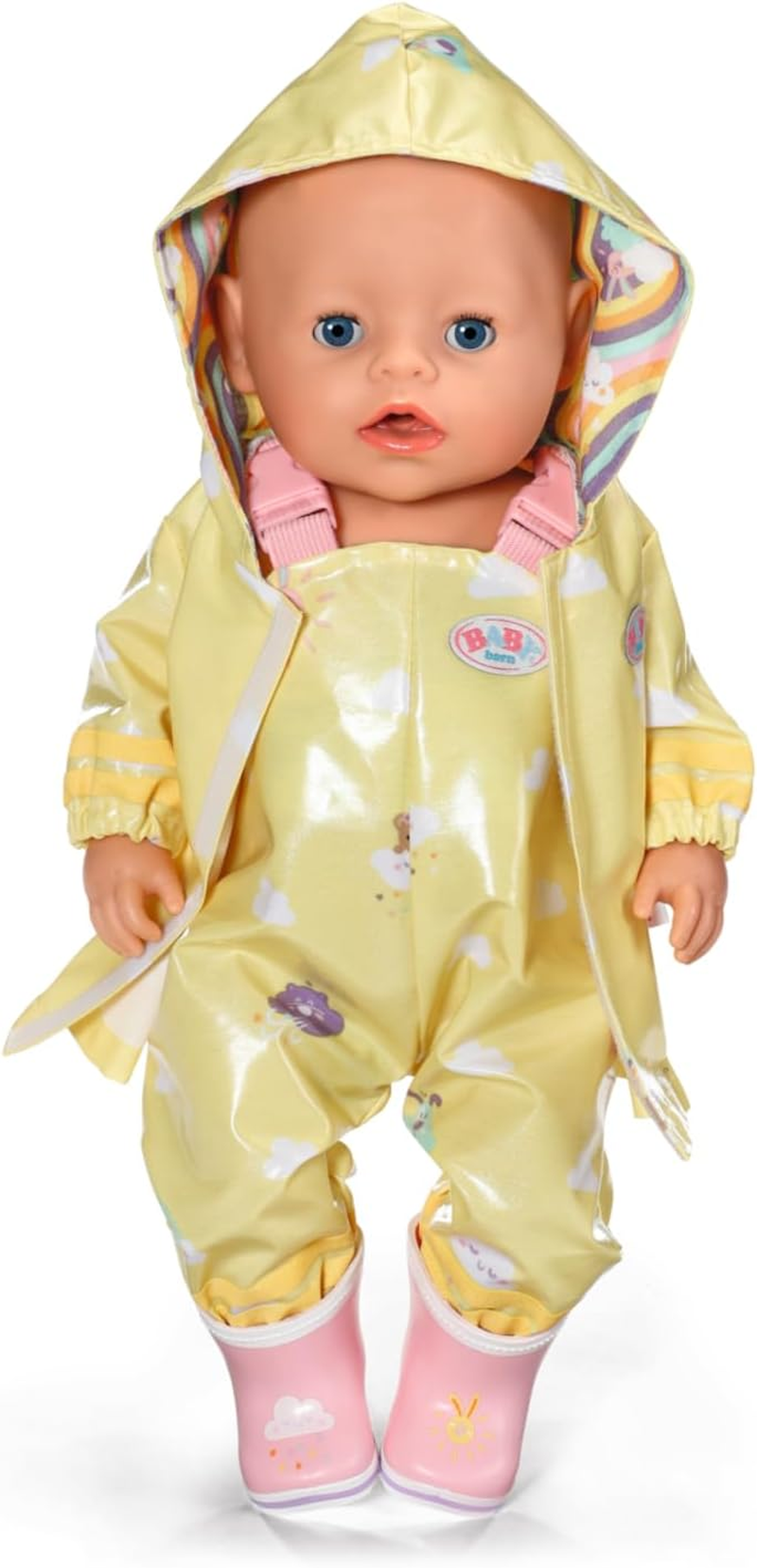 BABY Born 836460 Deluxe Regen-Oufit Mit Regenmantel image number 5