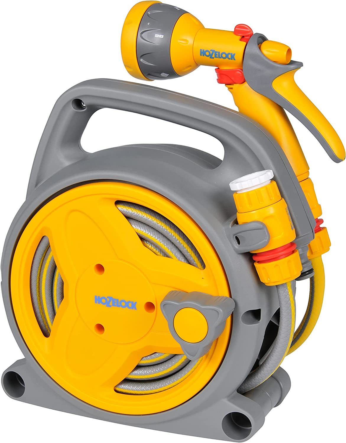 Hozelock 24250000 Pico Hose Reel Yellow 10M image number 2