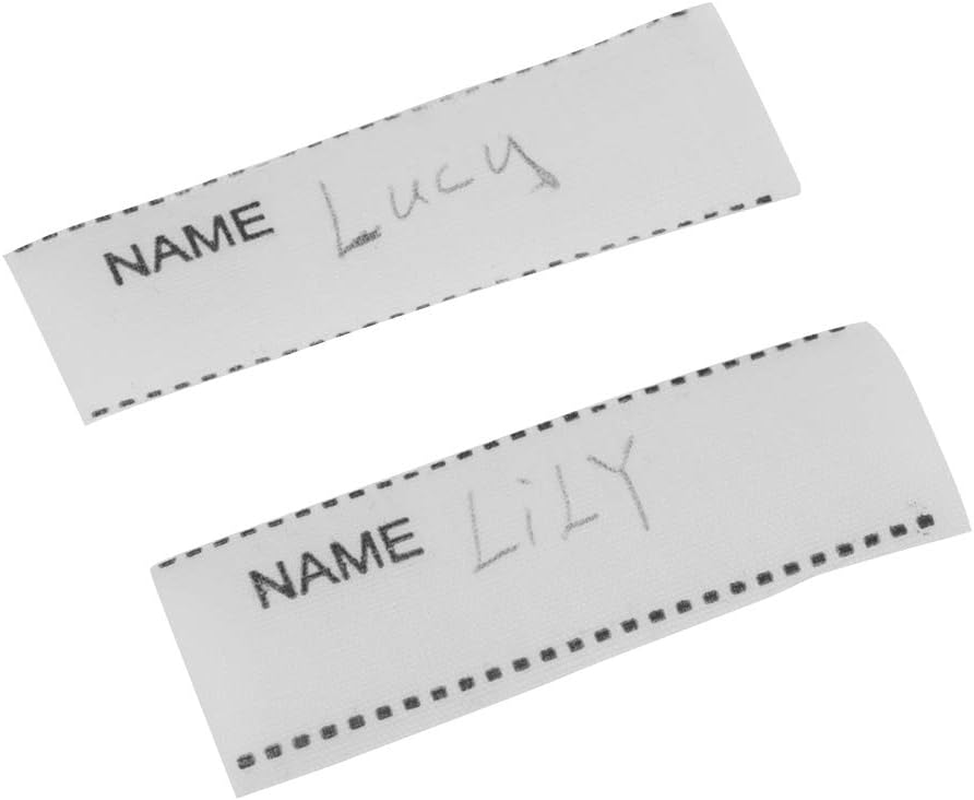 Denash Woven Name Tag, Name Tags, Clothing, Washable for Kids, 200 Pieces, Kids for Nursing Homes image number 2