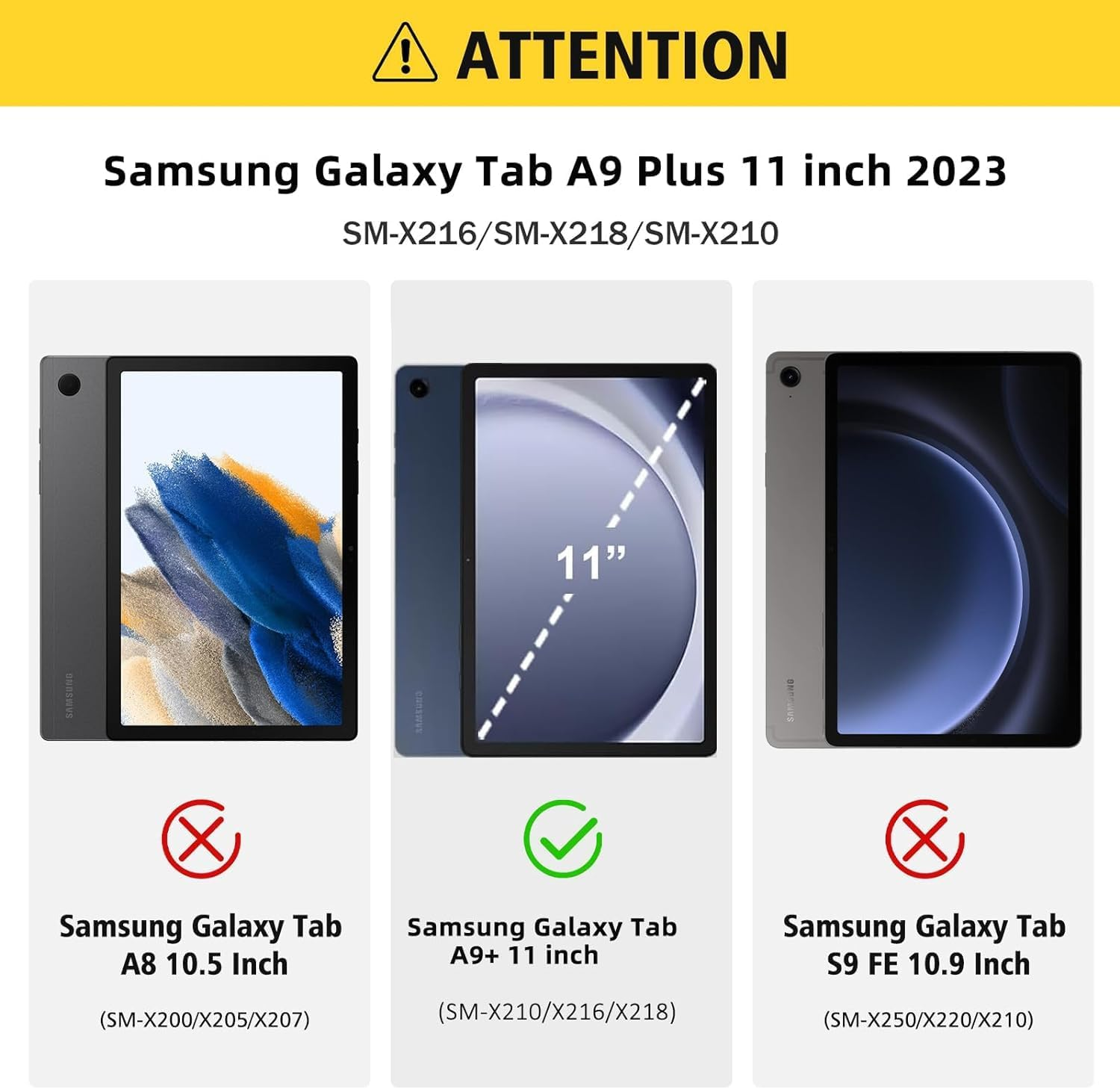 Herize Case for Samsung Galaxy Tab A9+ 11 Inch with Screen Protector | Tab A9 plus SM-X210/X215/X216 Cover for Kids | Shockproof Rugged Protective Case W/Stand Hand Strap Shoulder Strap Rosered image number 2