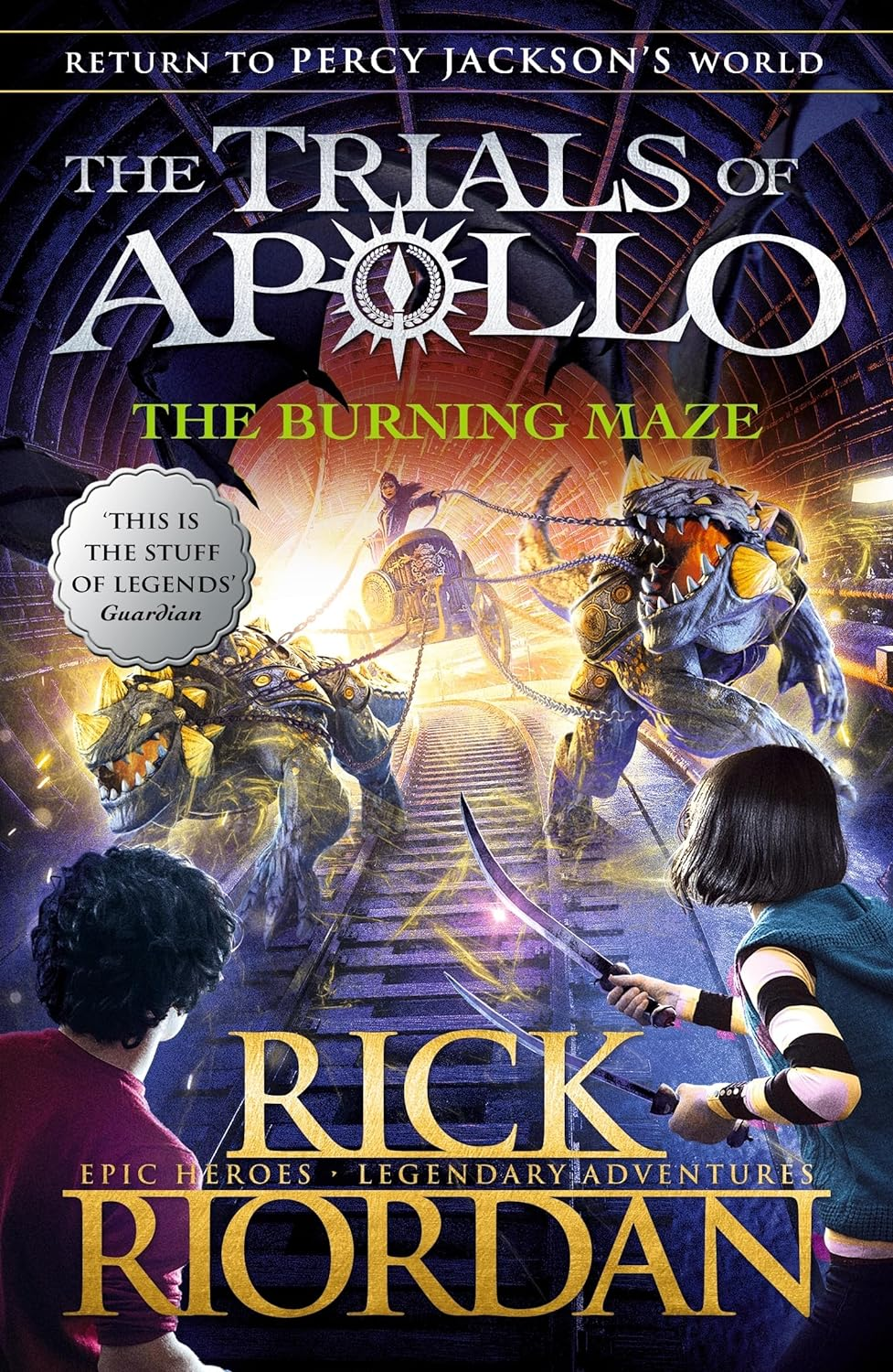 The Burning Maze (The Trials of Apollo Book 3) image number 1
