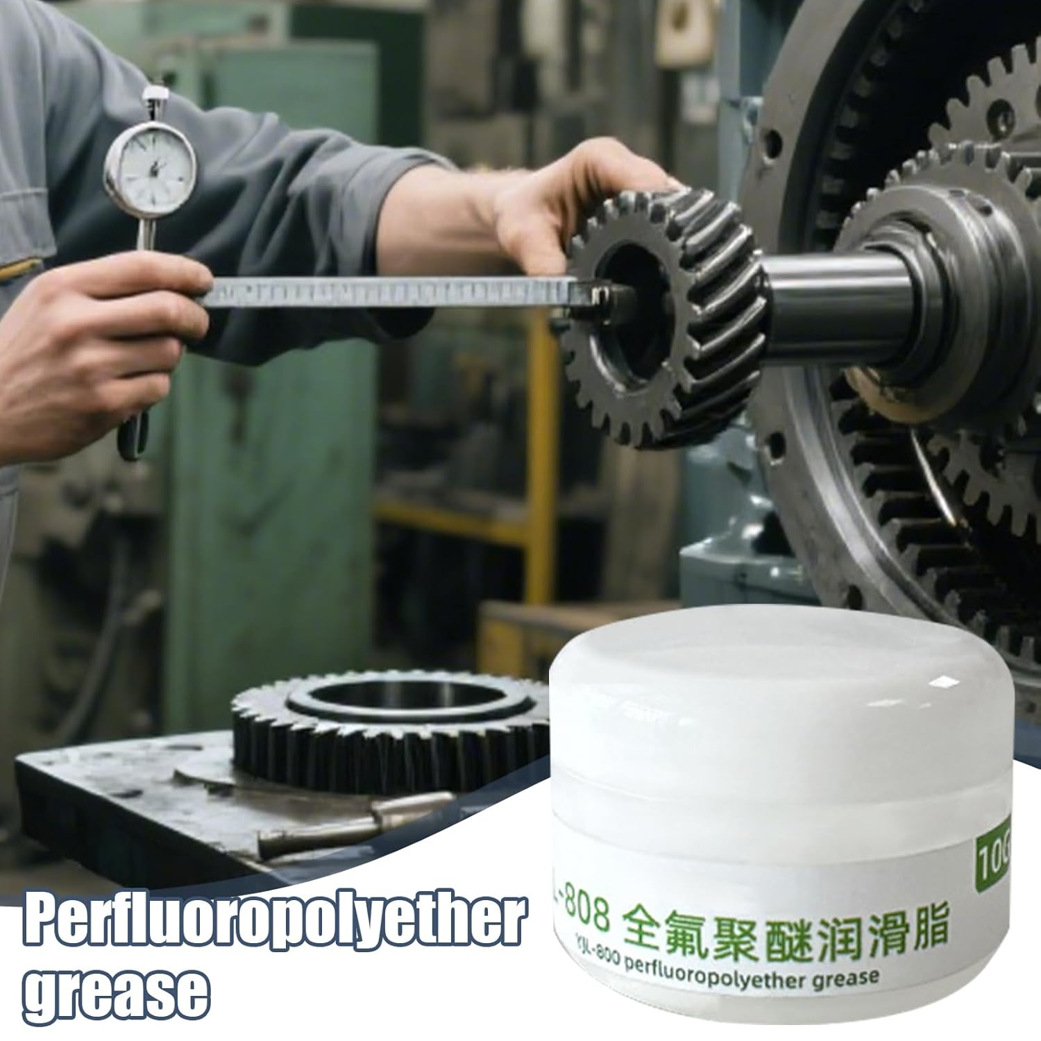 Automotive Grease - Precision Bearing Lubricant | Waterproof High Temperature Resistance Car Grease for Precision Bearings Mold Ejectors Industrial Equipment image number 3