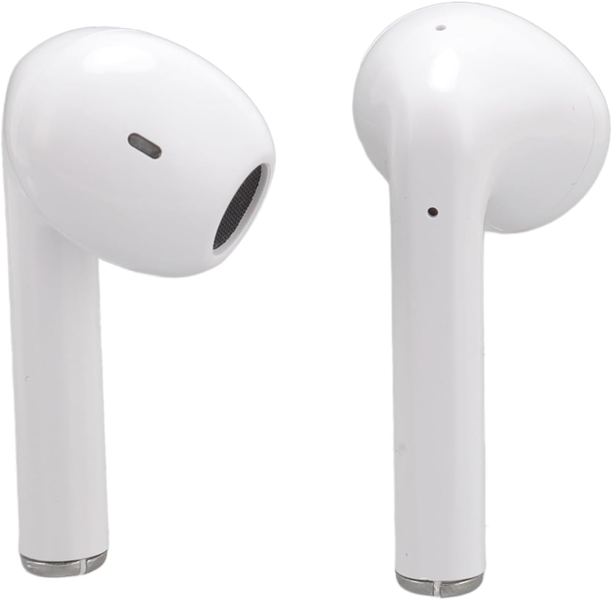 XUMIUZIY 5.3 Noise Reduction Language Translator Earbuds 84 Languages for Music Lovers Standby Time 120 Hours Life Waterproof 2 Earbuds (White)