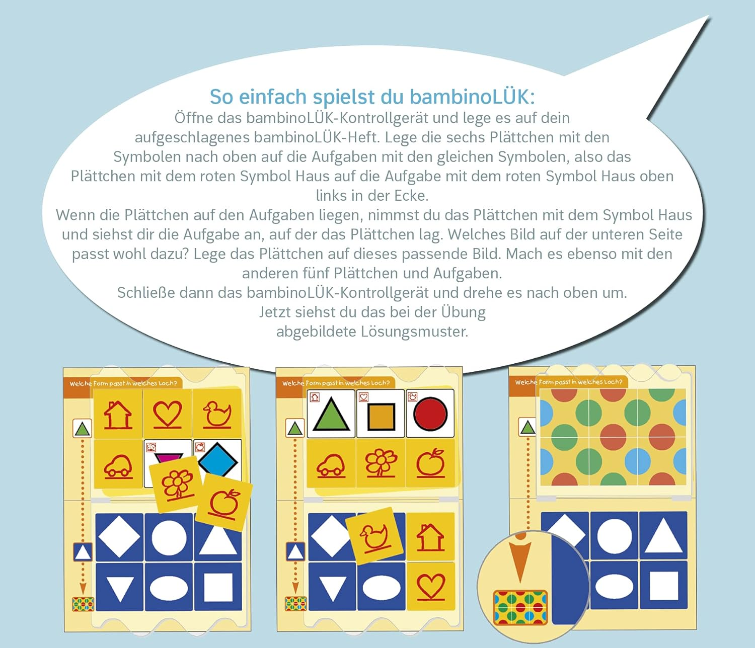 Bambinoluek-Set Logisches Denken: 3/4/5 Jahre image number 6