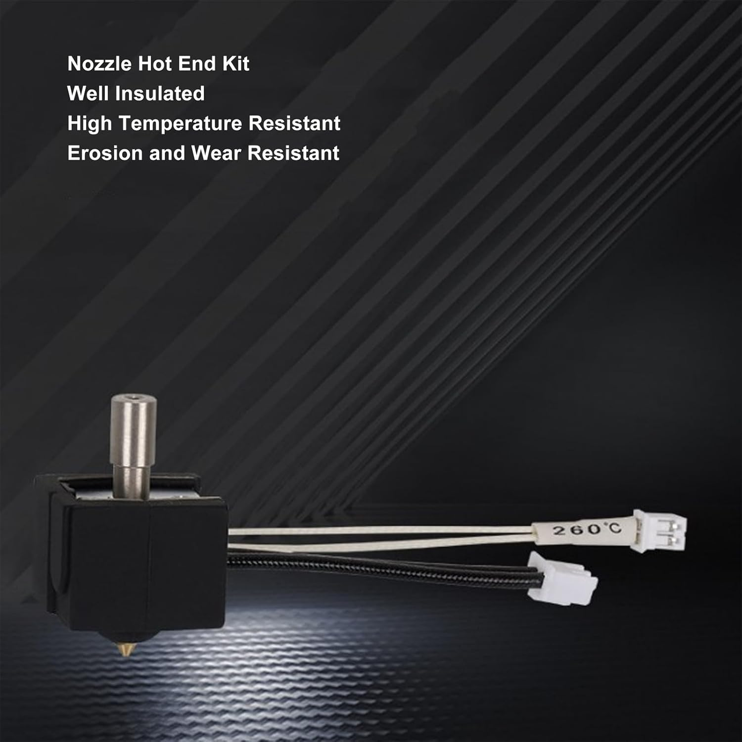 3D Printer Hotend for CREALITY Ender 3V3 SE, 0.4Mm Nozzle Hotend Extruder Hot End Kit, Hot End Print Head Extruder Kit for CREALITY Ender 3V3 SE 3D Printer Accessories image number 5