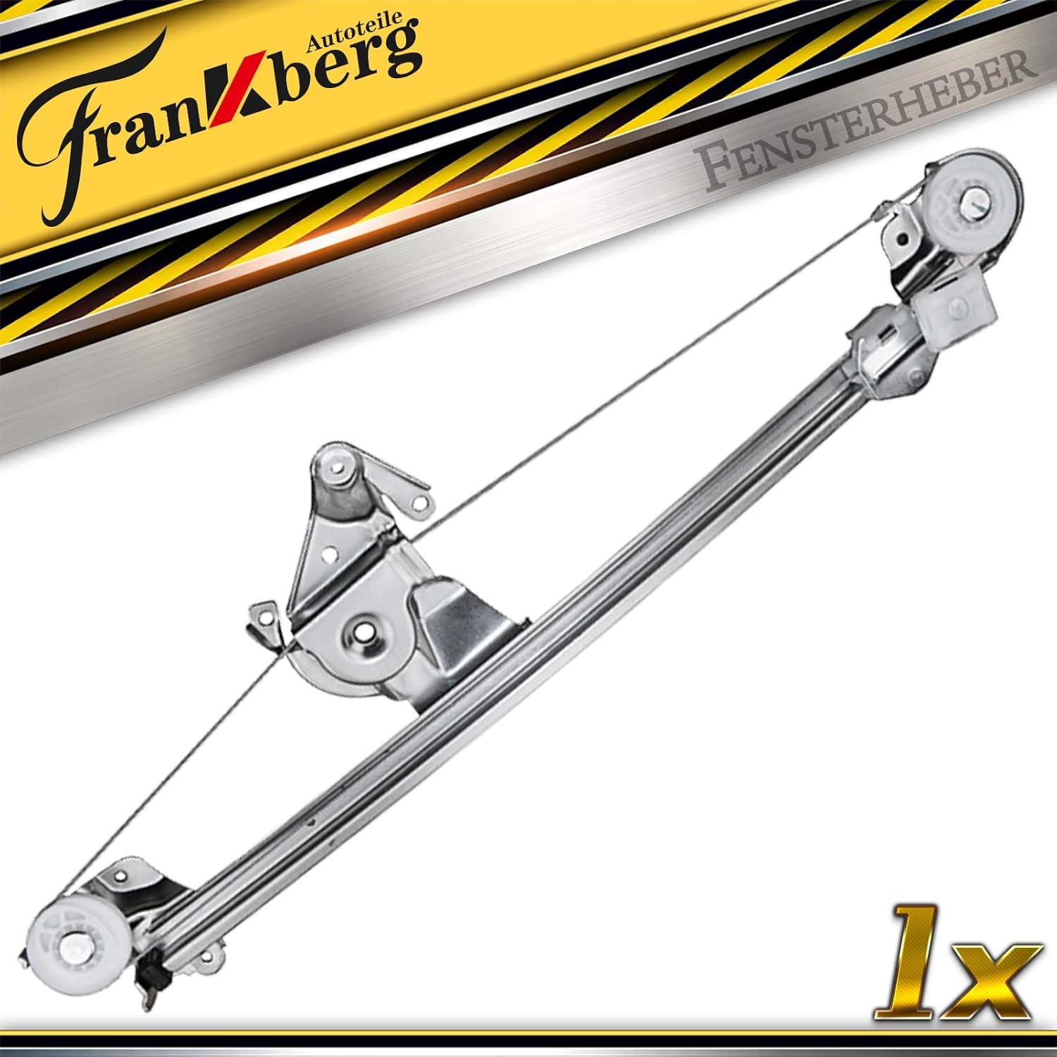 Frankberg Rear Left Window Regulator Compatible with E-Class W210 S210 Notchback Estate 1995-2003 2107301546