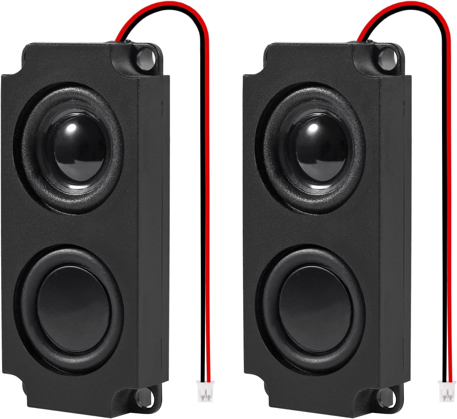 2Pcs 5W 8 Ohm Speaker Double Cavity 5 Watt Mini Speaker Full-Range Advertising Machine Loudspeaker 3.3V 5V with Jst-Ph2.5Mm 2 Pin Interface for Electronic Projects