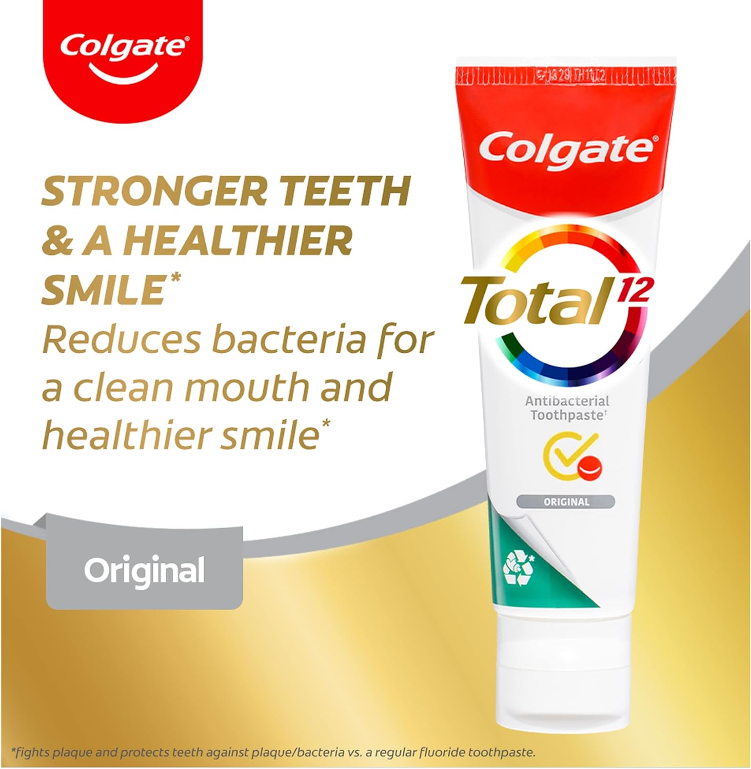 COLGATE Total Original Toothpaste Value Pack 3 X 200G, Whole Mouth Health, Multi Benefit image number 2