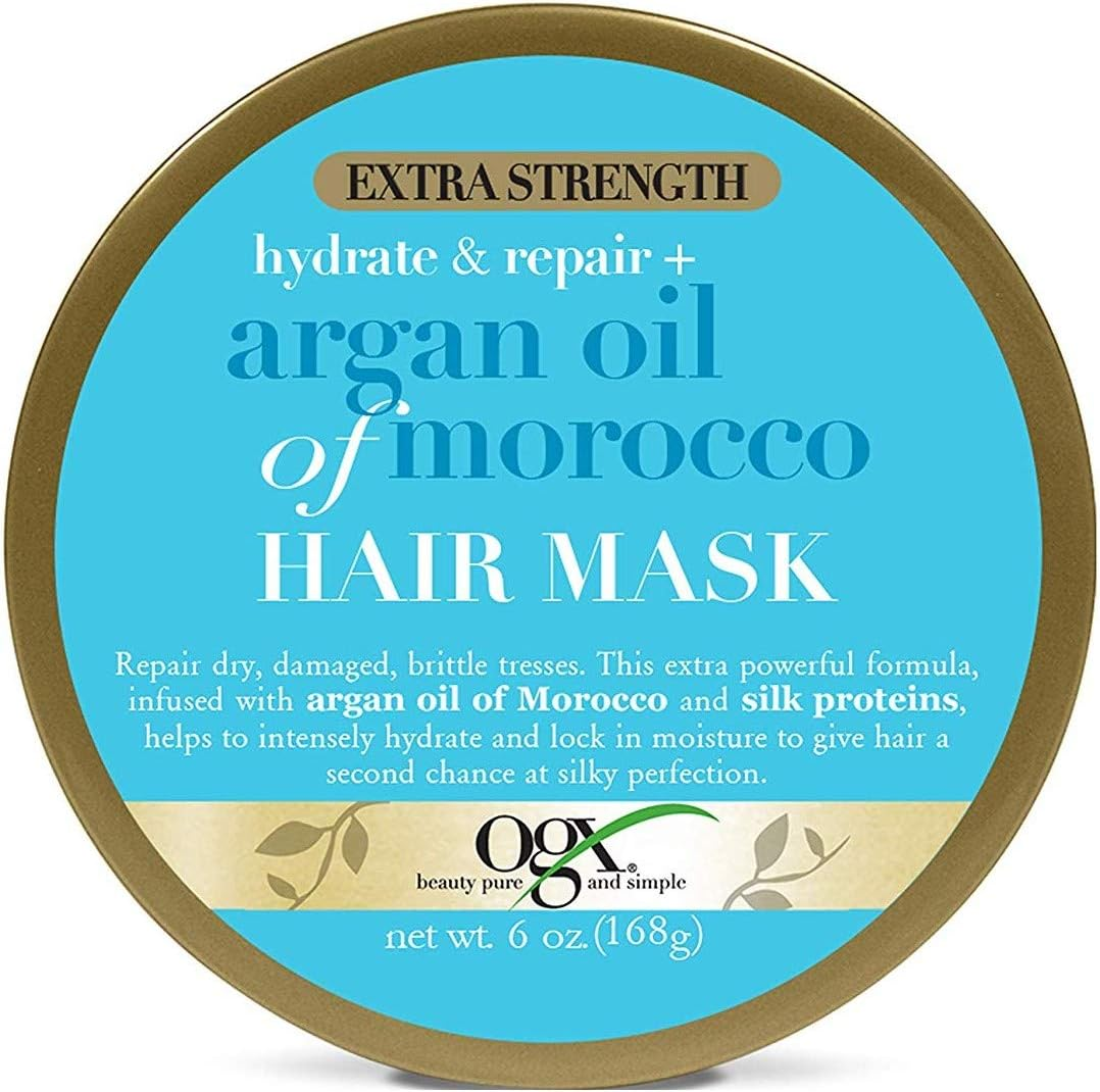 Ogx Argan Oil of Morocco Hydrate & Repair Hair Mask 6 Ounce (2 Pack)