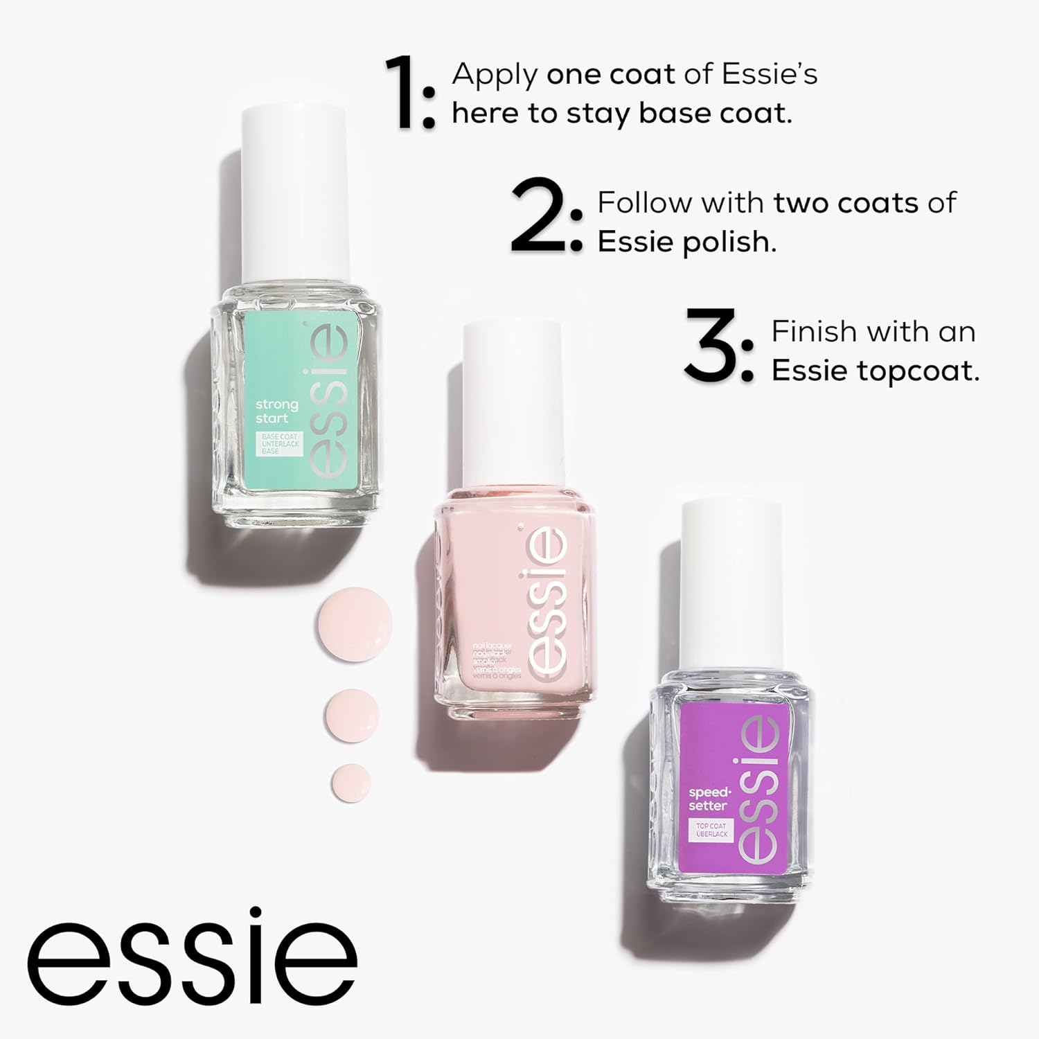 Essie Original Nail Colour, Pale Pink Opaque Finish, 6 Ballet Slippers, 13.5 Ml image number 2