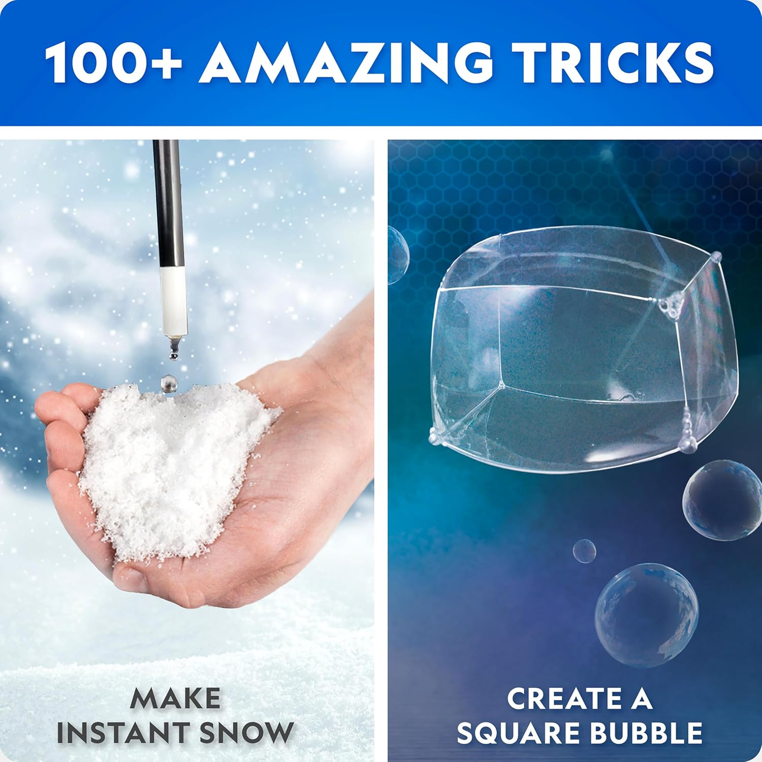 National Geographic Science Magic Kit &ndash; Science Kit for Kids with 100+ Unique Experiments and Magic Tricks, Chemistry Set and STEM Project, Kids Gifts image number 1
