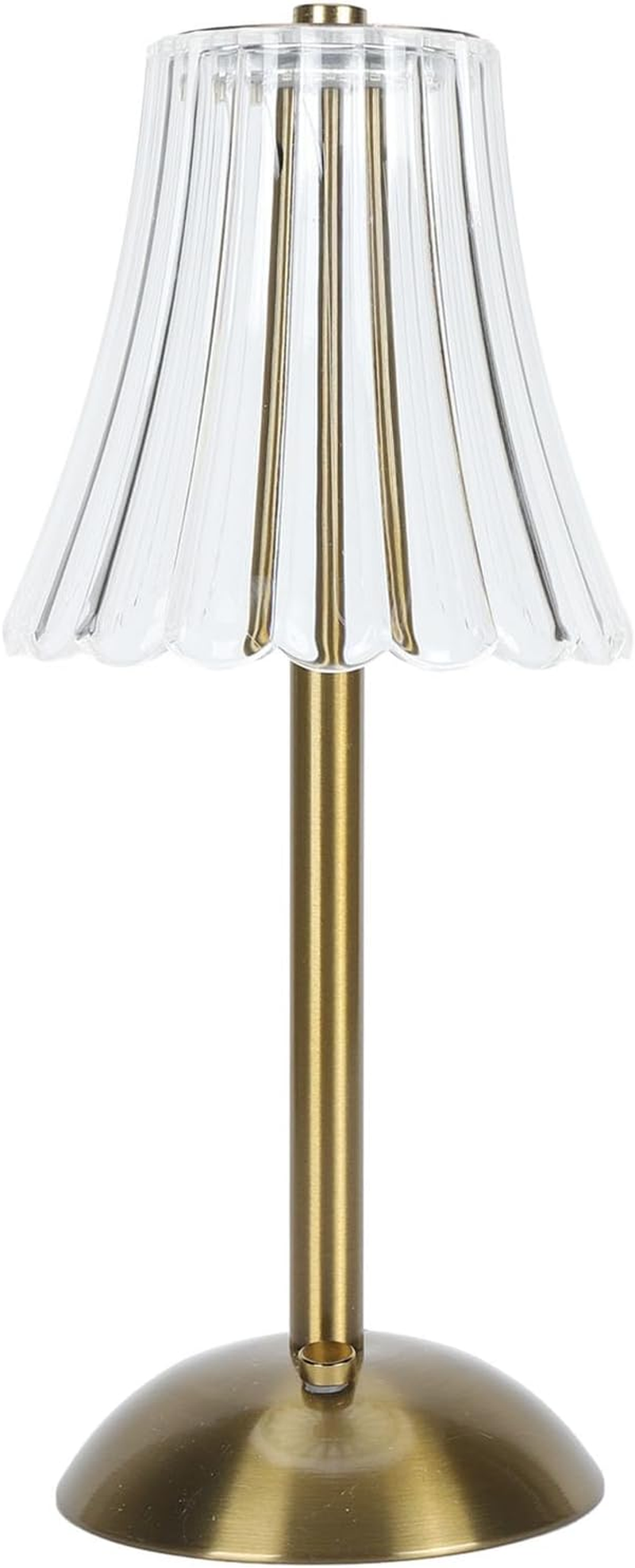 Rechargeable Lamp, Battery Lamp Crystal Table Vintage Lamps Cordless Table Lamp 3 Color Dimmable Gold Small for Bedroom Living Room Restaurant Outdoor Office Desk image number 5