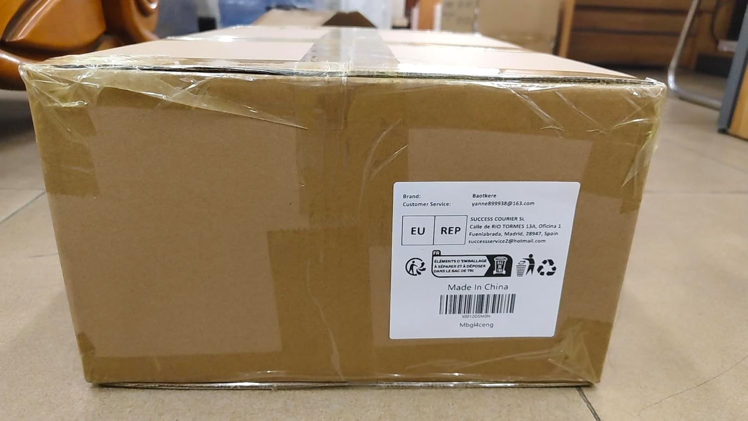 Baotkere 4 Tiers Shelf Metal Wire Baskets with Wheels, Kitchen Organizer, Stackable Storage Bins, Fruit and Vegetable Cart, Bathroom Tableware Rack image number 6