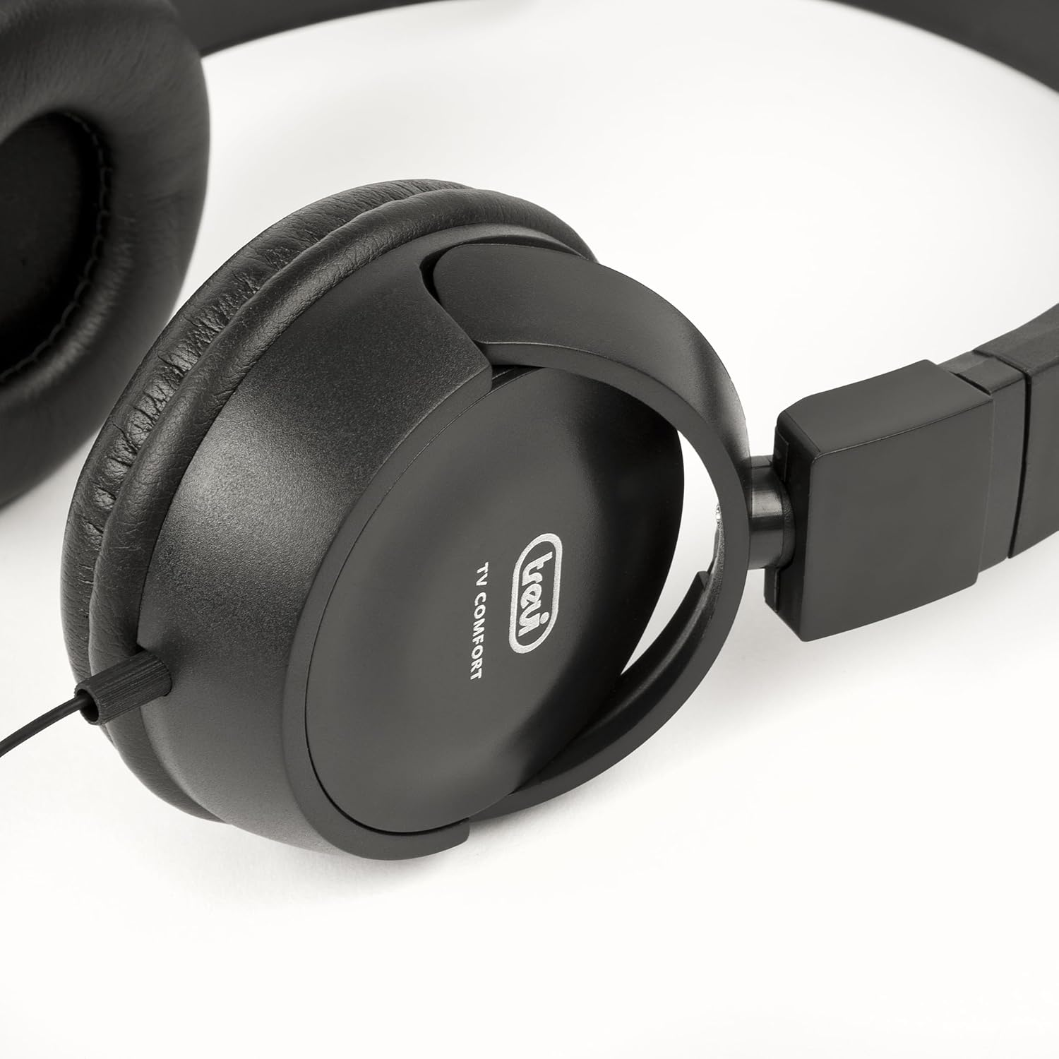 Trevi - HTV 649 Stereo Headphones, Lightweight, Comfortable with Volume Control image number 1