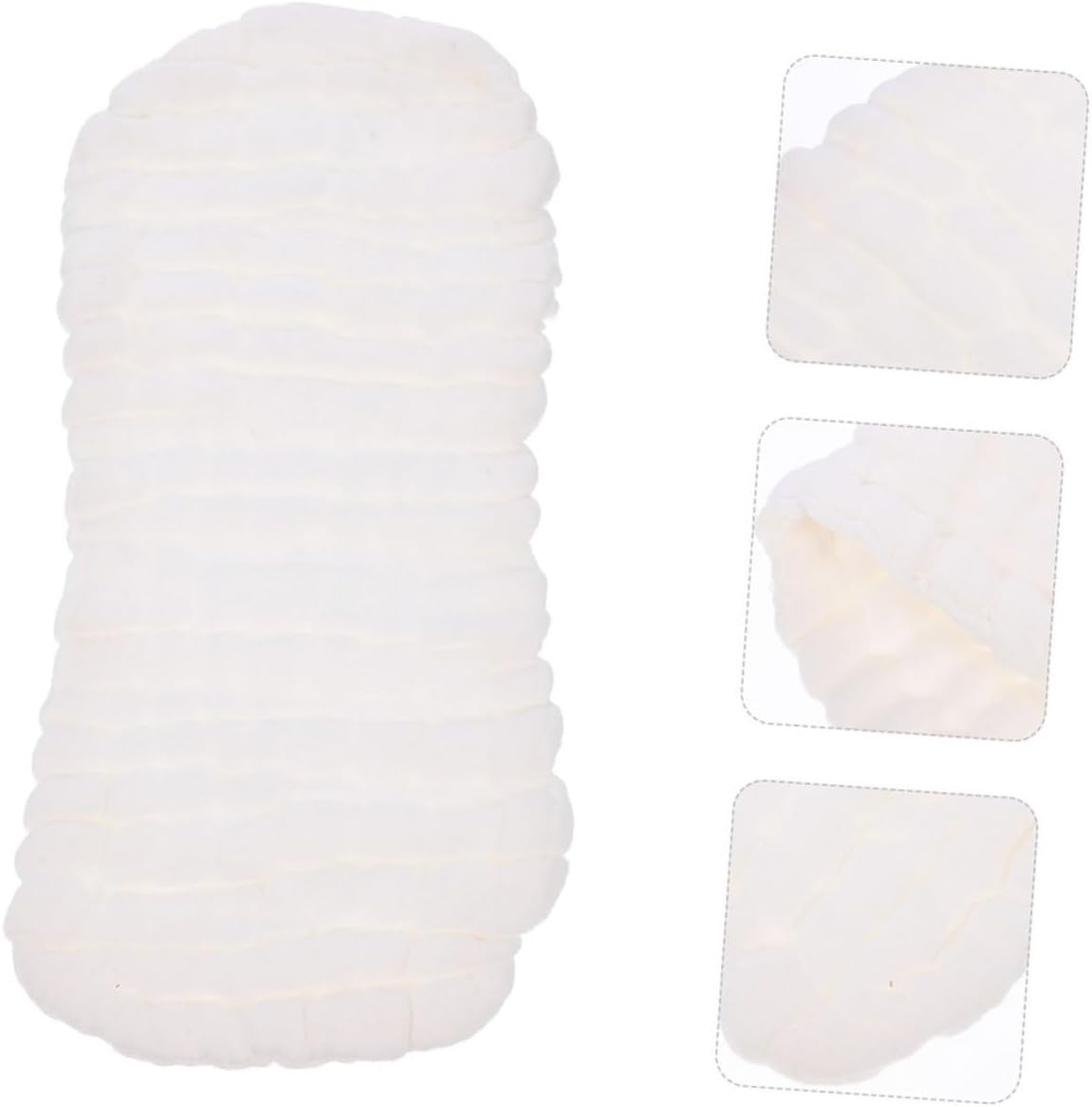 Vaguelly 6Pcs Newborn Items Washable Diaper Liners Cotton Liners for Cloth Diapers Leakproof Comfortable Newborn Boy Girl Inserts image number 3
