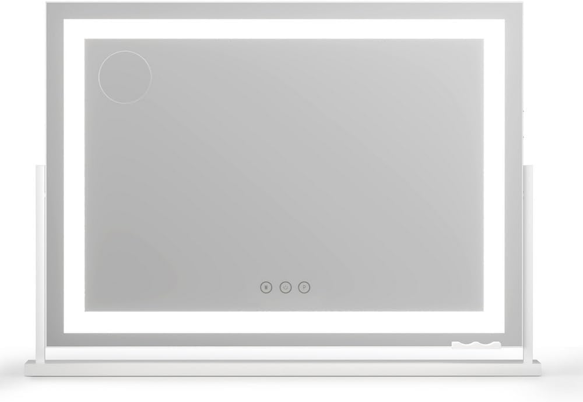 Embellir Makeup Mirror 80X58Cm 360～ Rotatable Vanity Mirror with Lights Bright Light Strip 3 Colour Temperatures Adjustable Brightness image number 6