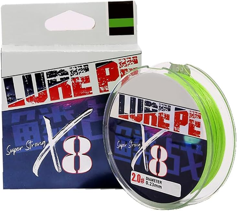 Braided Fishing Line, 200M Length with High Strength and Abrasion Resistance, Ideal for Lure Casting on Spin and Baitcaster Reels Freshwater Saltwater