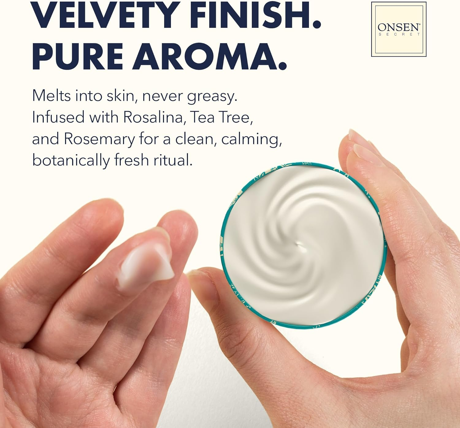 Onsen Hand & Cuticle Rescue Cream | Organic Nail Strengthener & Balm | Dry, Cracked Hands, Elbows & Feet | Shea Butter, Tsubaki & Jojoba Oil | Nail Repair & Growth, Vegan &ndash; 1 Pack (26Ml)