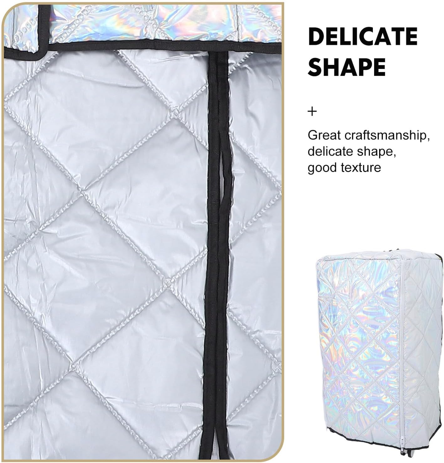 Alasum Waterproof Wall Mounted Heater Cover 40X33X72Cm Tankless Water Heater Protective Dustproof Insulation Shield for Garage Backyard Patio image number 3