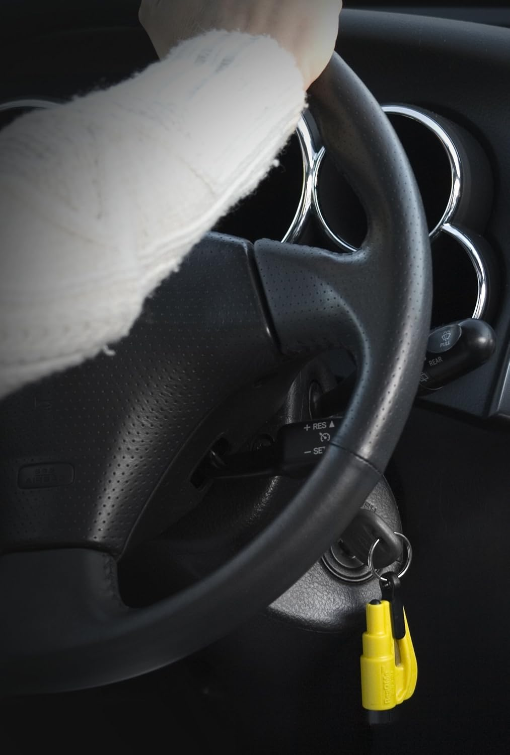 Resqme, Inc. Accessory Pack for Resqme Car Escape Tool with Visor Clip, Lanyard and Cable Tie image number 1