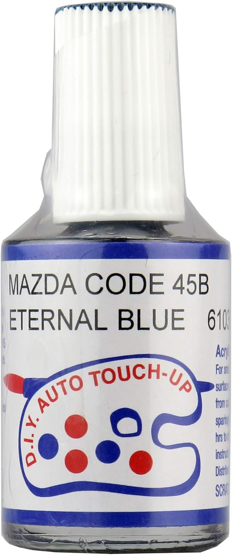 New Mazda Touch up Paint - 45B Eternal Blue Mazda 2 3 6 CX3 CX5 CX7 CX9 MX5 BT50 image number 4