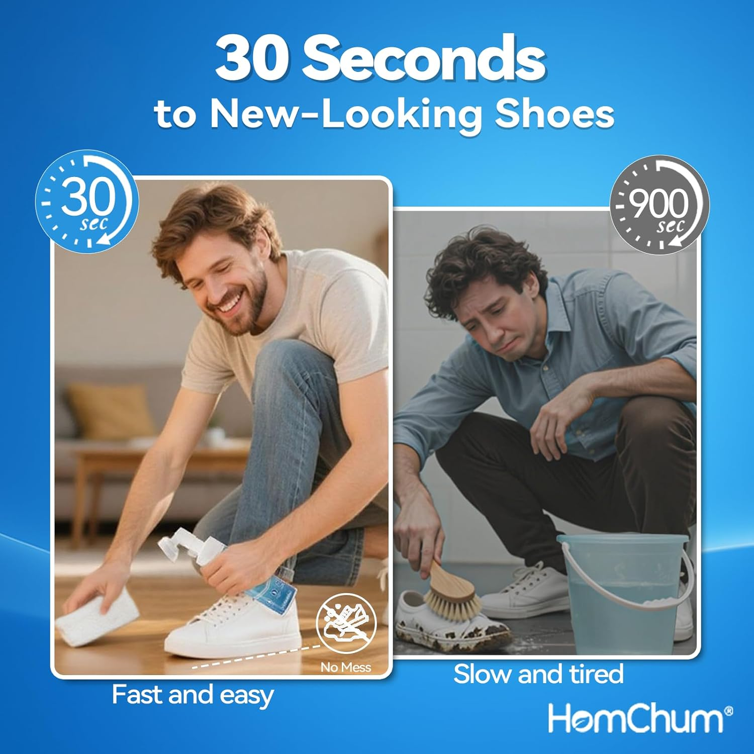 Sneaker Cleaner Shoe Cleaner Shoe Cleaning Kit Water-Free Foam, 6.8 Oz image number 1