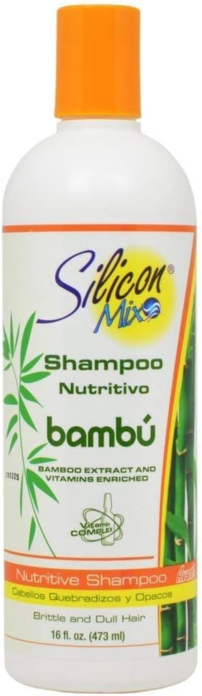 Silicon Mix Silicon Mix Bambu Extract Nutritive Shampoo 16 Oz, 16.0 Ounce