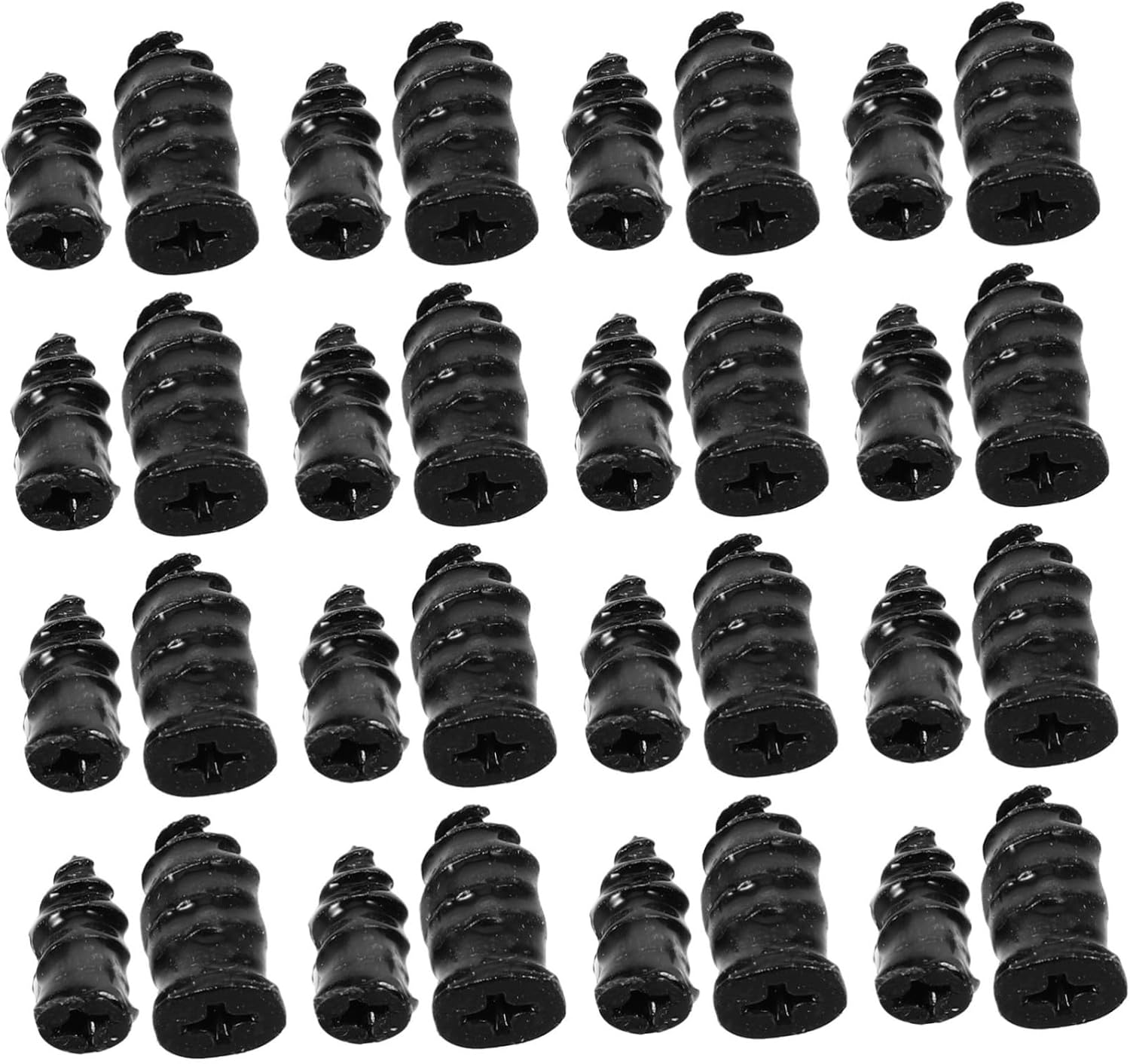 CVUTOVO 40Pcs Tire Repair Nails Kit with Rubber Plugs Quick and Car Wheel Repair Screws for Flat Tire Fix Easy to Install for Cars Motorcycles and Electric Vehicles image number 3