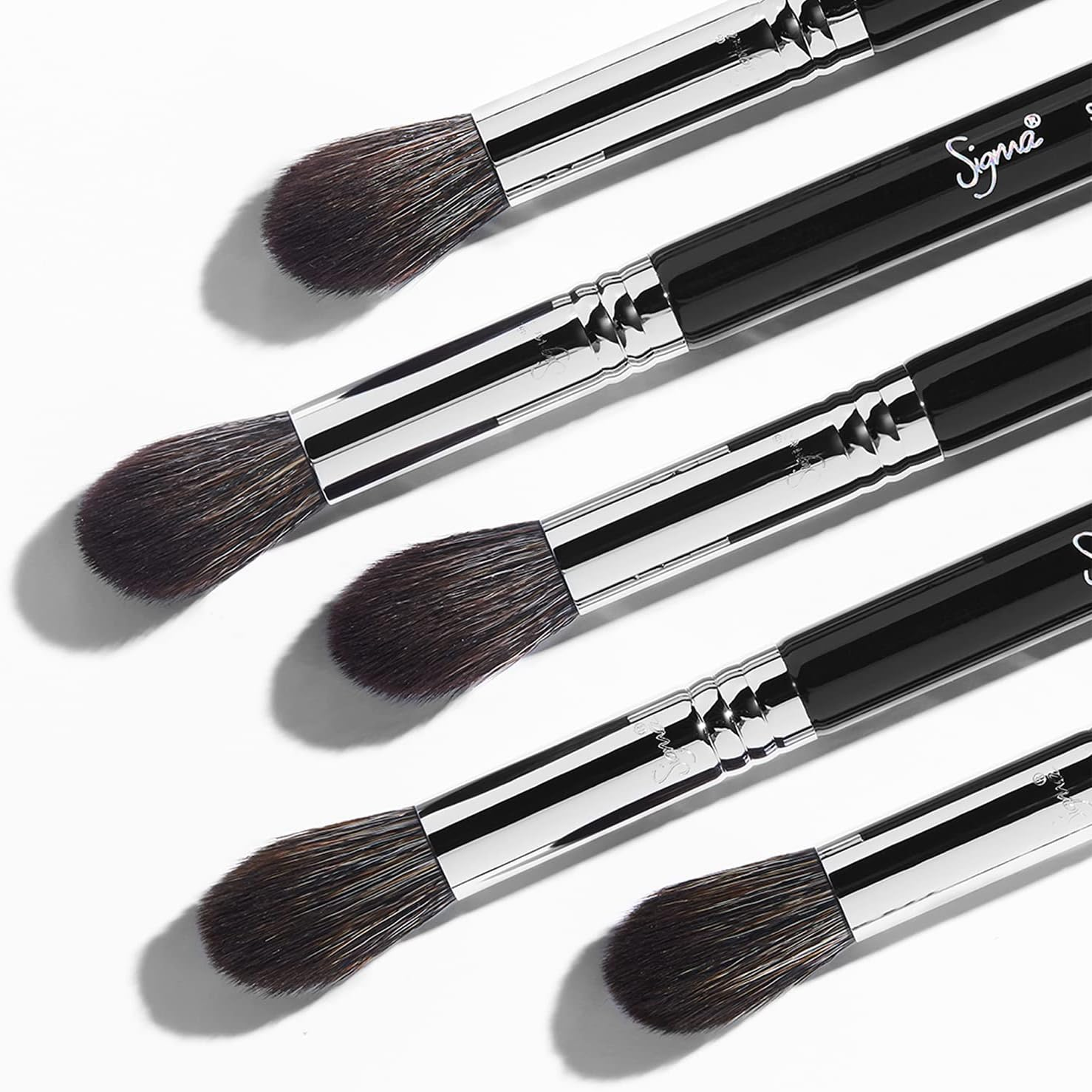 SIGMA Beauty Soft Blend Concealer Brush, F64 Black-Chrome image number 2