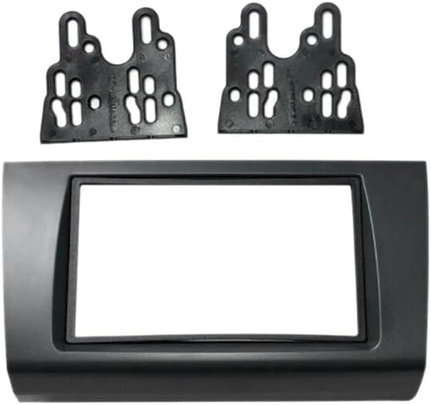 Radio Stereo Panel for Suzuki Swift 2005-2010 2 Din Car Radio Frame Fascia Panel DVD Stereo CD Panel Dash Mount Refit Installation Trim Kit Frame Black
