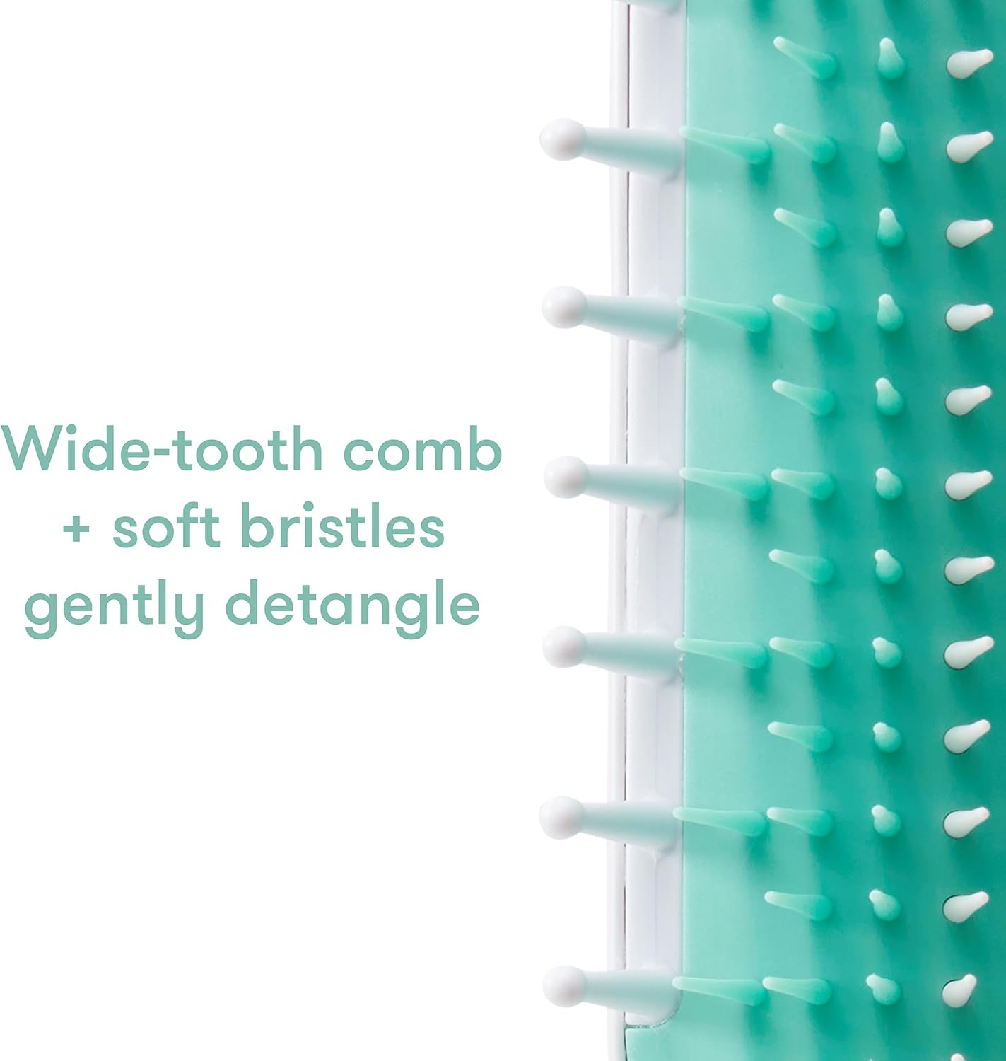 Frida Baby Toddler Hair Brush: Strong Bristle Hair Brush for Thick or Curly Hair image number 2