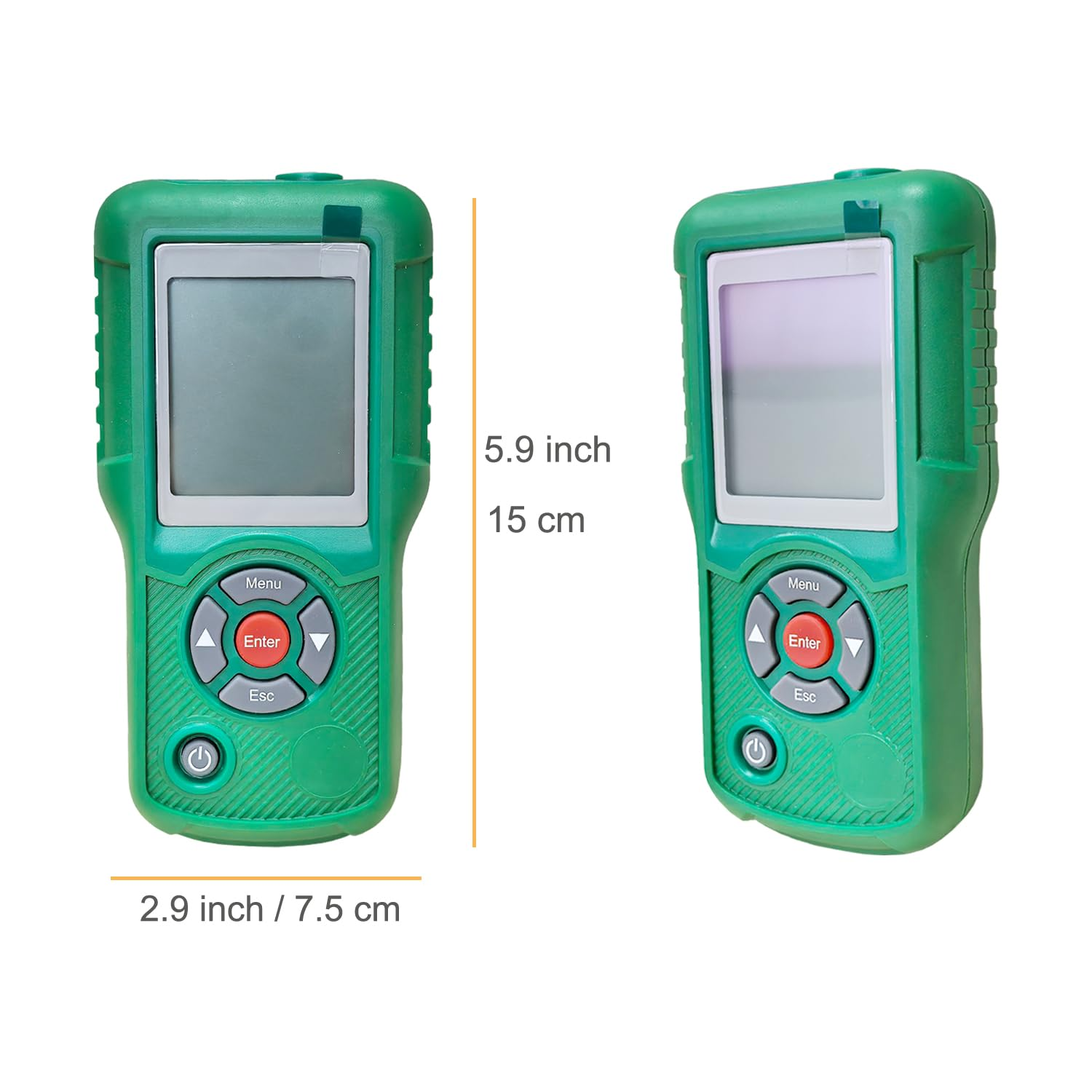 Professional Hot Wire Anemometer &ndash; Wind Speed Meter & Air Flow Measurement for HVAC, Measures CFM/CMM, Temperature (℃/℉), Ventilation Ducts, Fans | Auto-Off & Backlit LCD Display image number 1