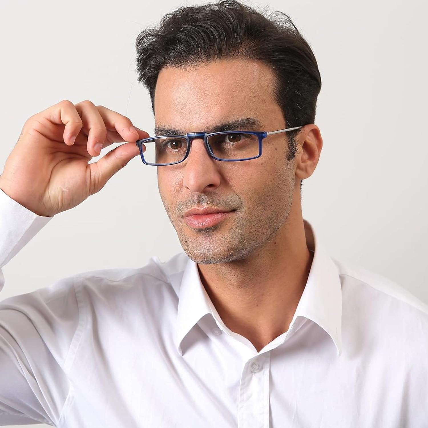 Folding Reading Glasses Compact Portable Readers for Men Women 2 Pairs in Case image number 6